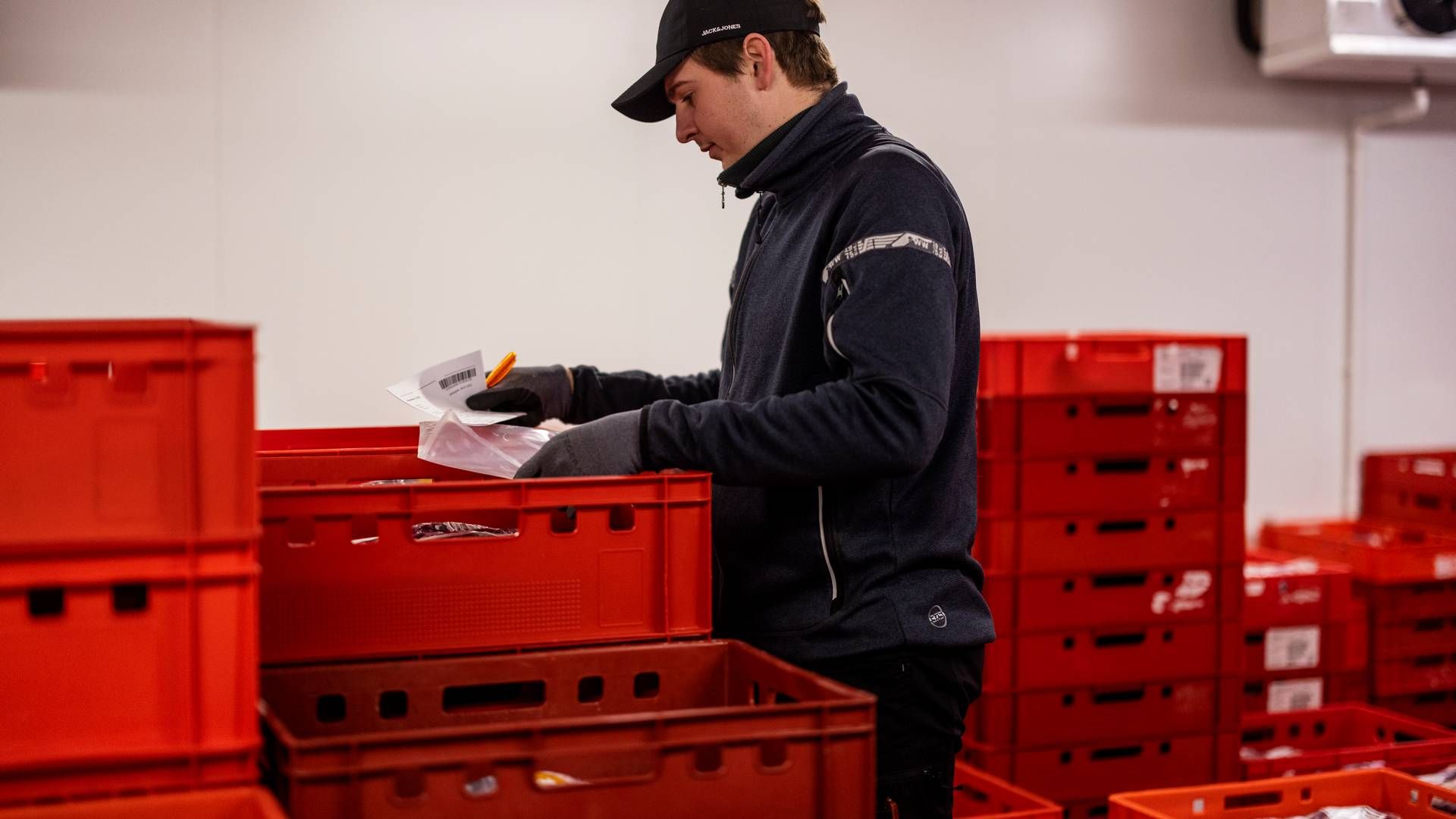 Vareeksporten steg en lille smule i marts fra 98,1 til 99,3 milliarder kroner. | Foto: Joachim Ladefoged/Ritzau Scanpix.