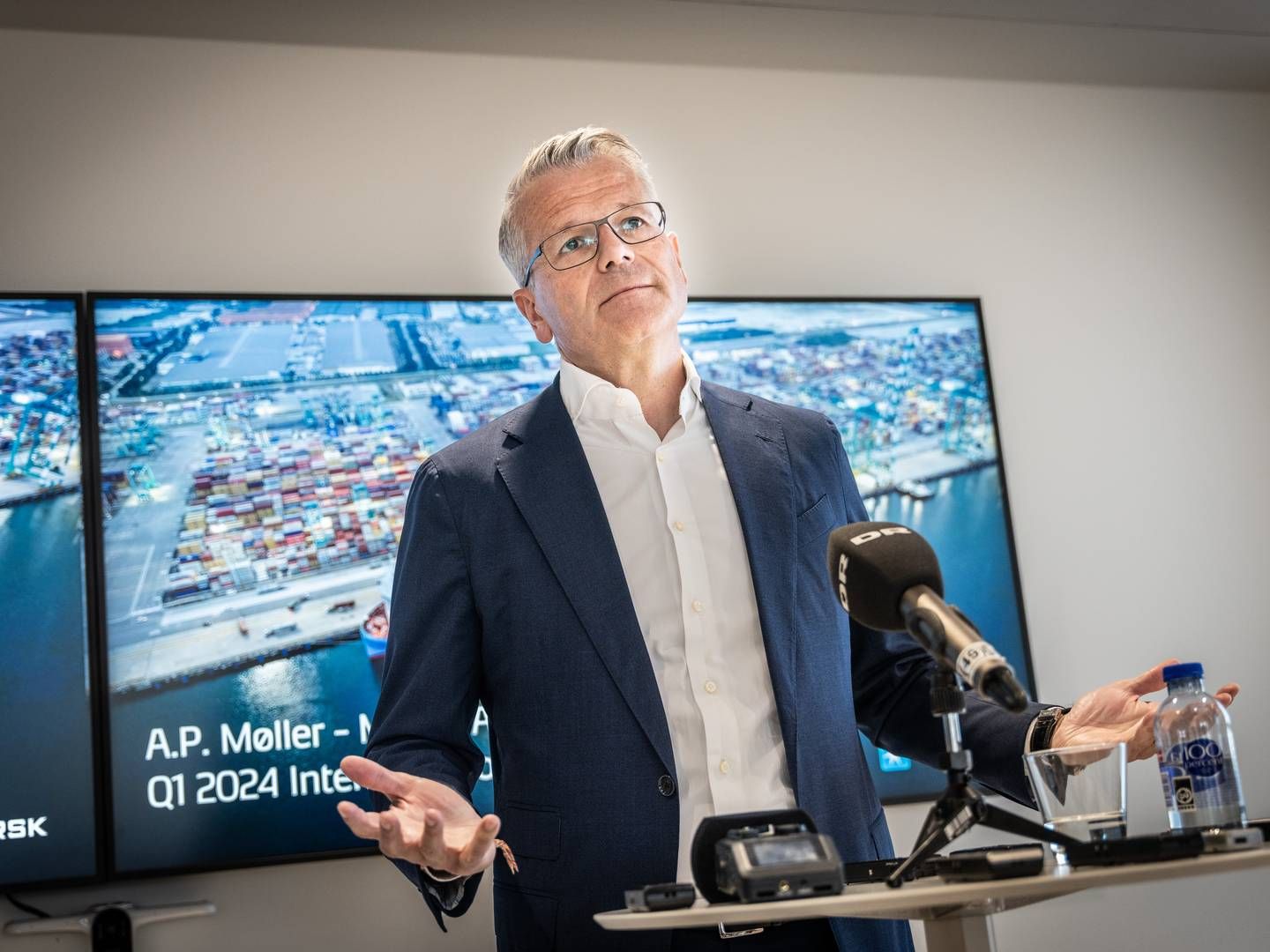 Maersk CEO Vincent Clerc. | Photo: Emil Nicolai Helms