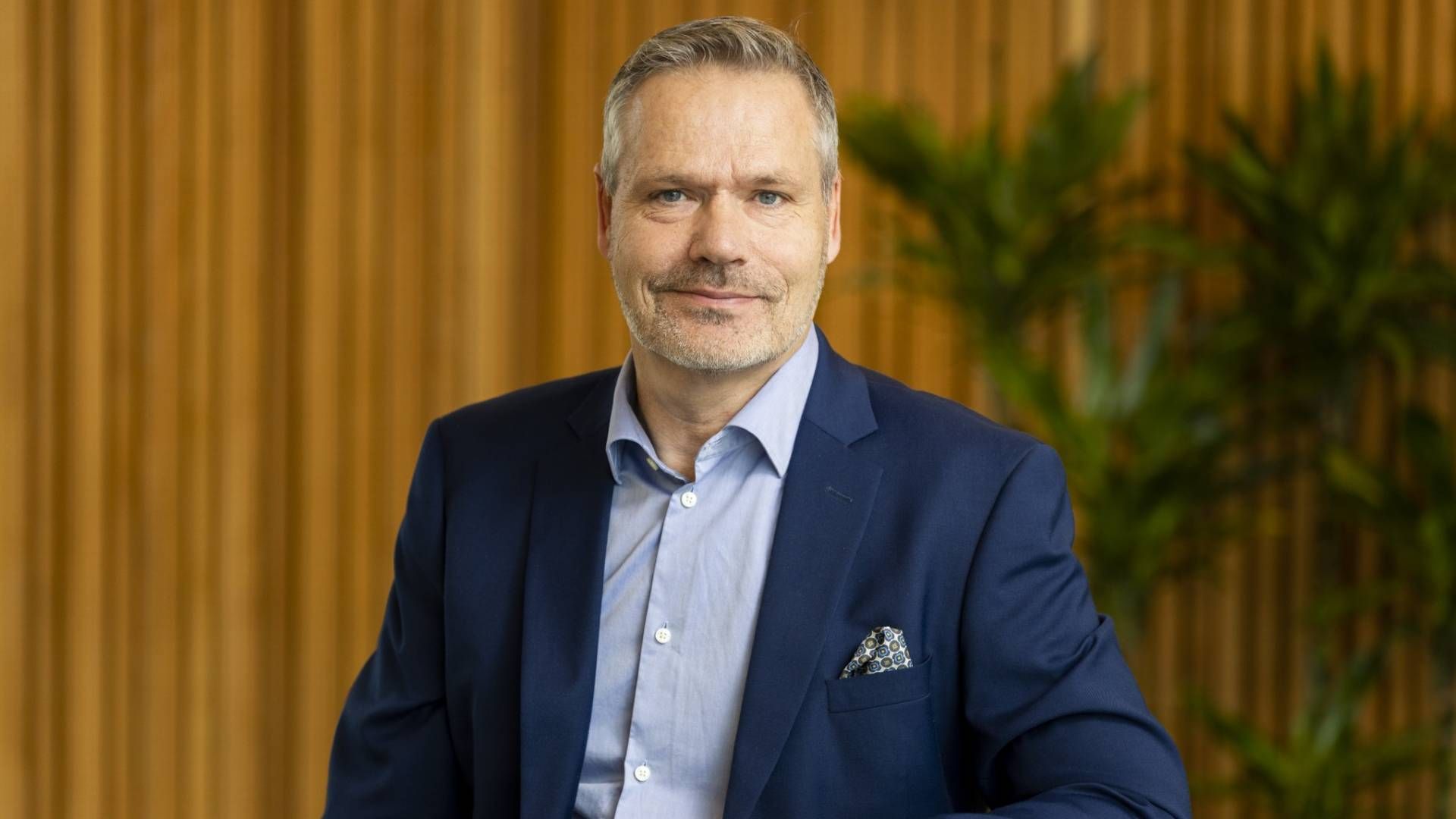 KREVENDE KVARTAL: Hans Olav Høiby, konstituert administrerende direktør i Eika Forsikring forteller at årets første kvartal har vært krevende for selskapet.