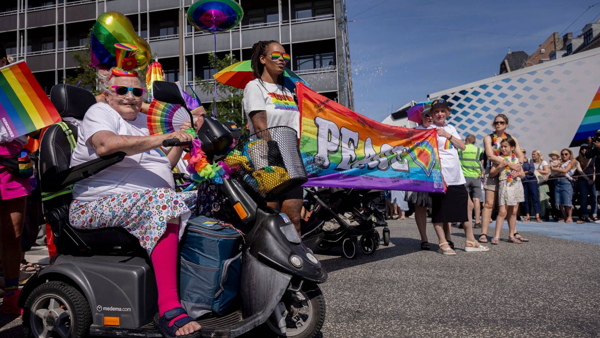 7-Eleven har været sponsor af Copenhagen Pride siden 2014. | Foto: Mads Nissen/Ritzau Scanpix