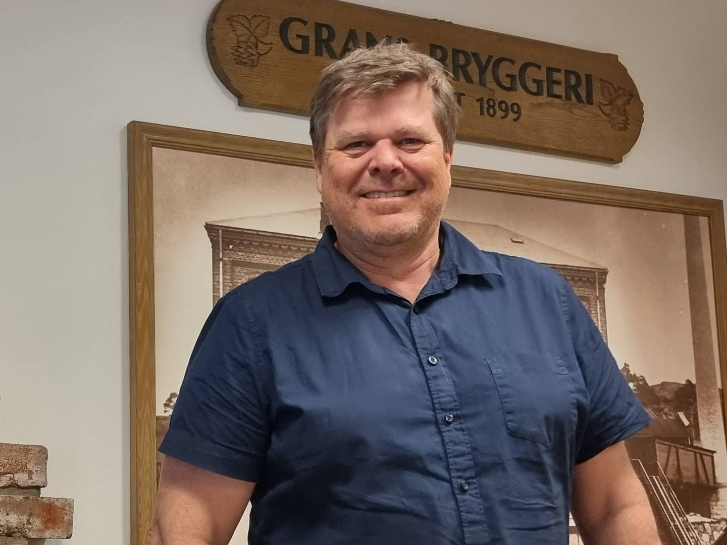 Administrerende direktør i Grans Bryggeri, Morten Gran, er ikke fornøyd med strømsonesystemet i Norge. | Foto: Anders Hustveit Gerhardsen