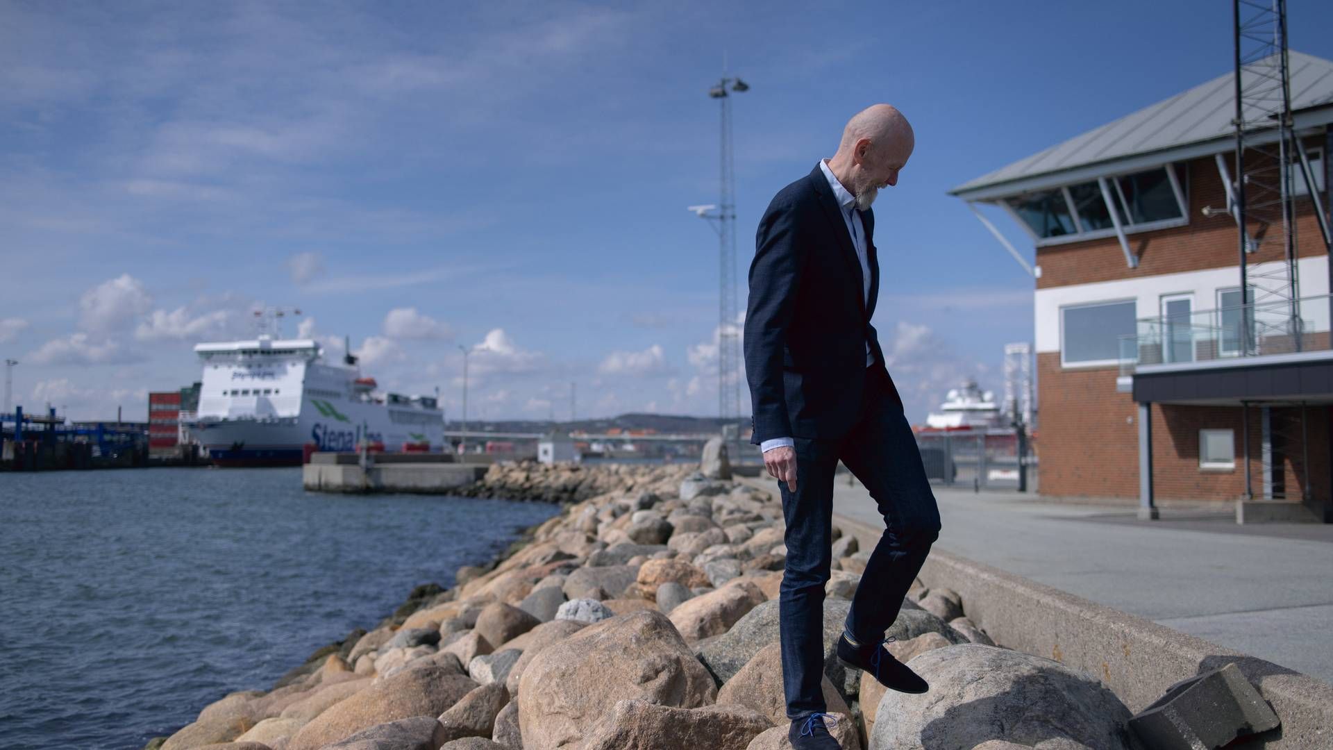 Poul Knudsgaard er direktør i Frederikhavns Havn. | Foto: Emilie Toldam Futtrup