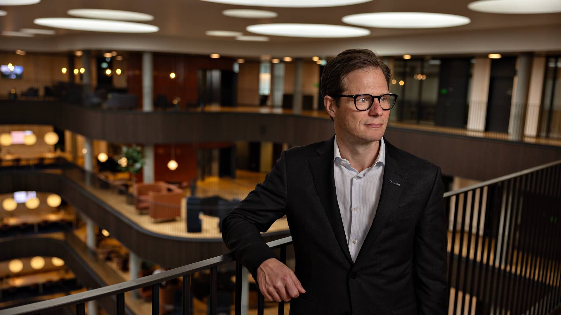 Carsten Egeriis, adm. direktør i Danske Bank, kaldte i sidste uge Nykredits position på realkreditmarkedet for dominerende. | Foto: Brian Karmark