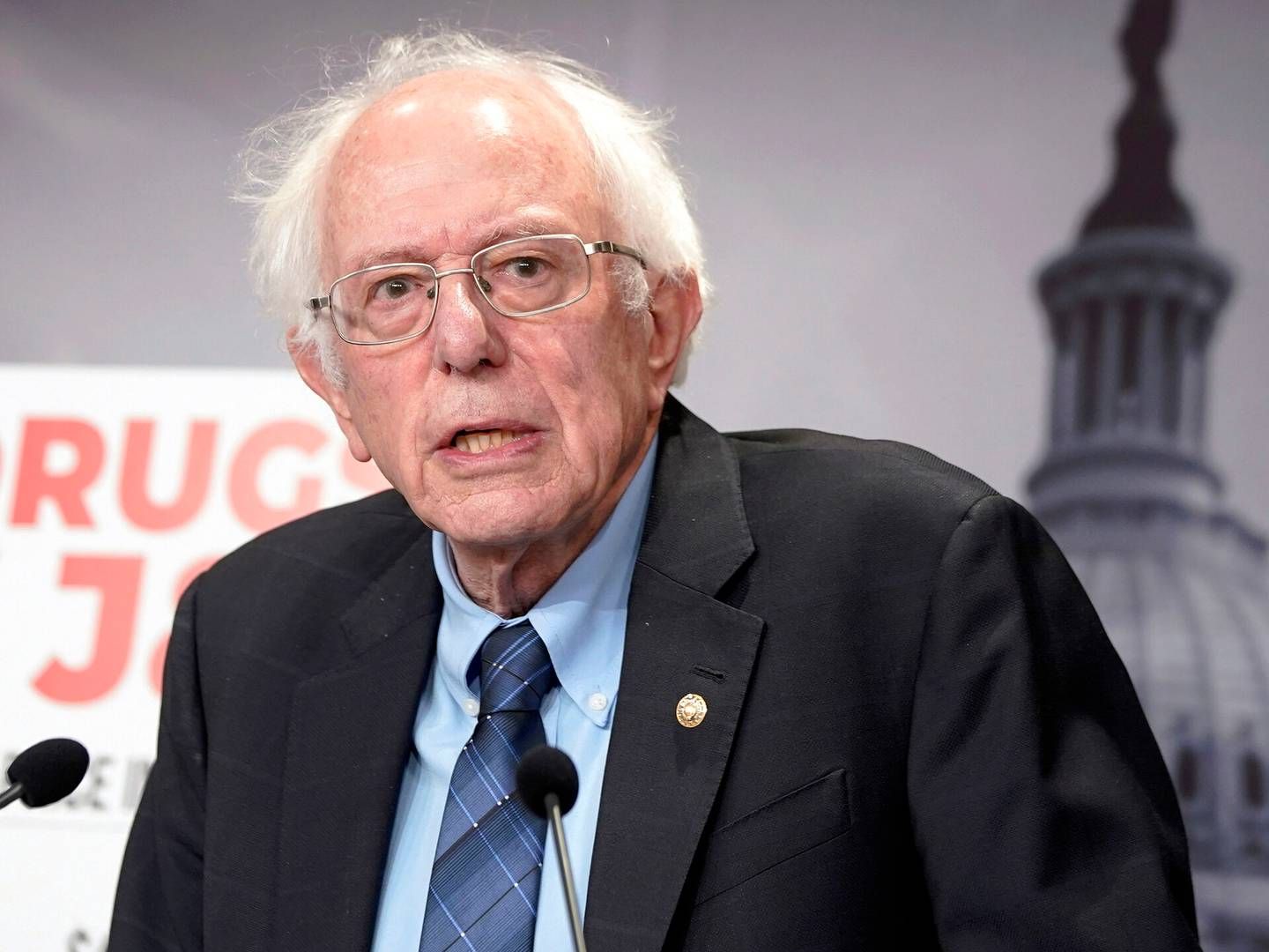 Senator Bernie Sanders langer ud efter Novo Nordisk i et debatindlæg mandag i Politiken | Foto: Mariam Zuhaib/AP/Ritzau Scanpix