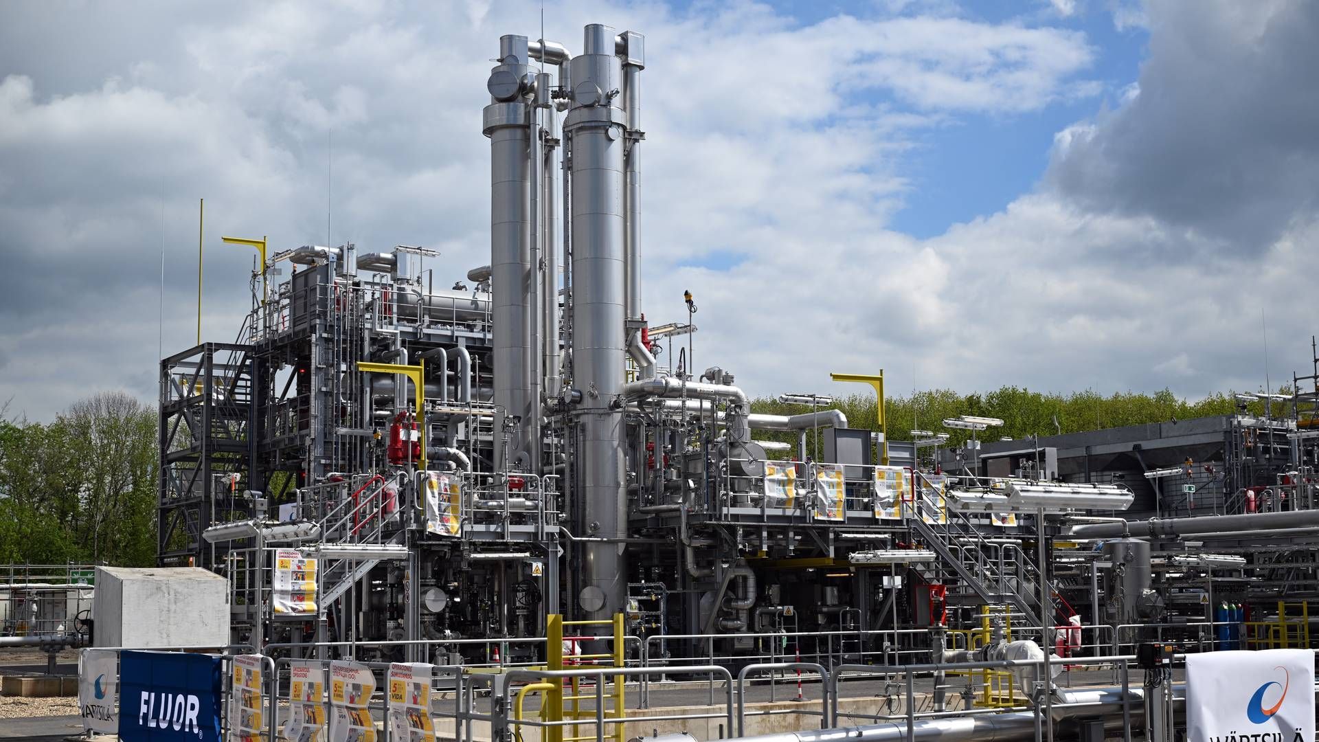 Eine LNG-Anlage von Shell im Energy & Chemicals Park Rheinland. | Foto: picture alliance/dpa | Federico Gambarini