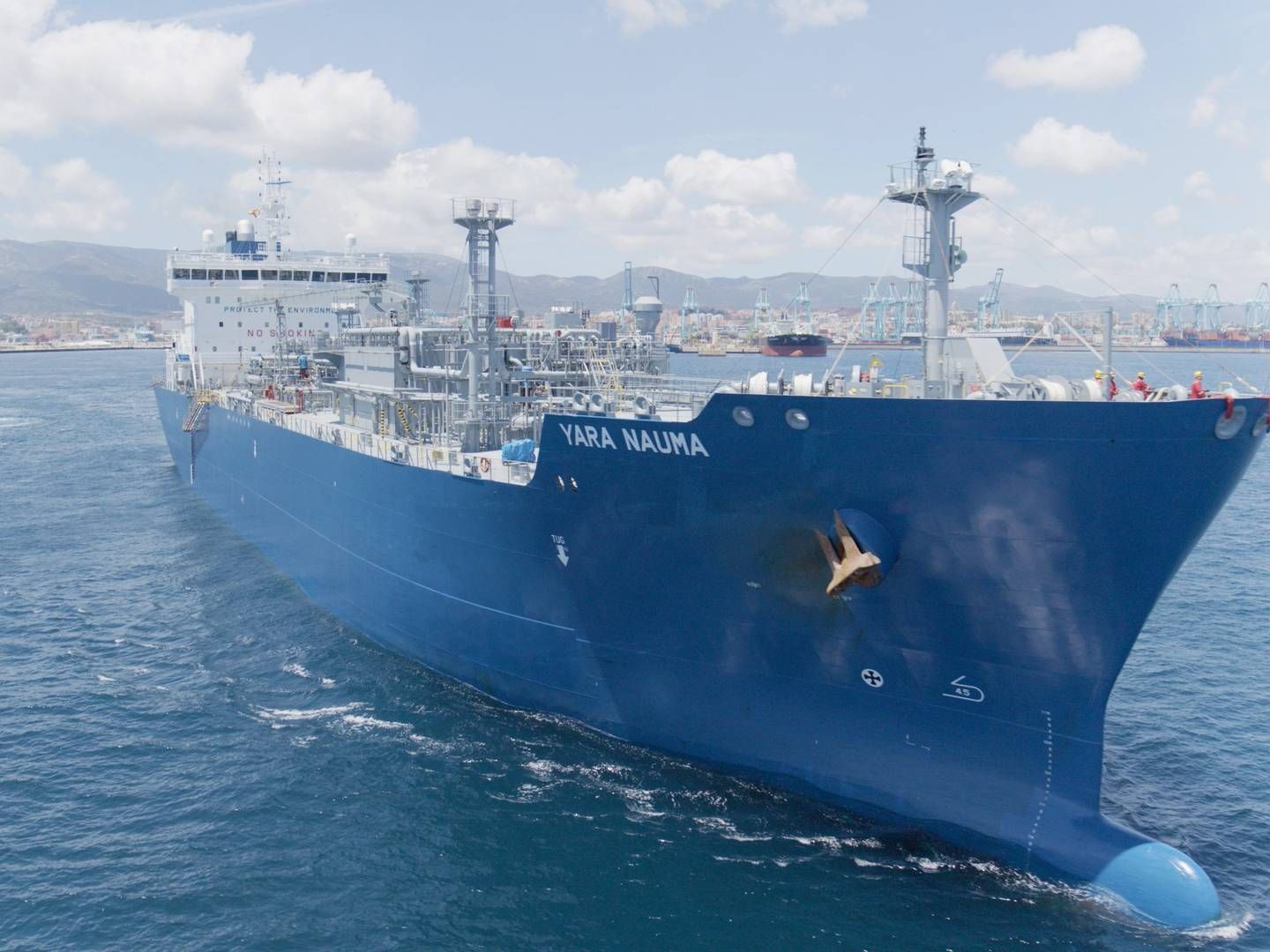 Yara Clean Ammonia råder over 15 skibe og 18 såkaldte ammoniak-terminaler. | Foto: PR / Yara Clean Ammonia