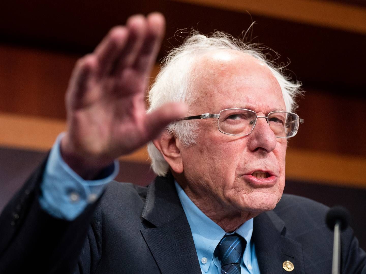 Bernie Sanders langer ud efter Novo Nordisk i et debatindlæg i Politiken mandag. | Foto: Bill Clark/AP/Ritzau Scanpix
