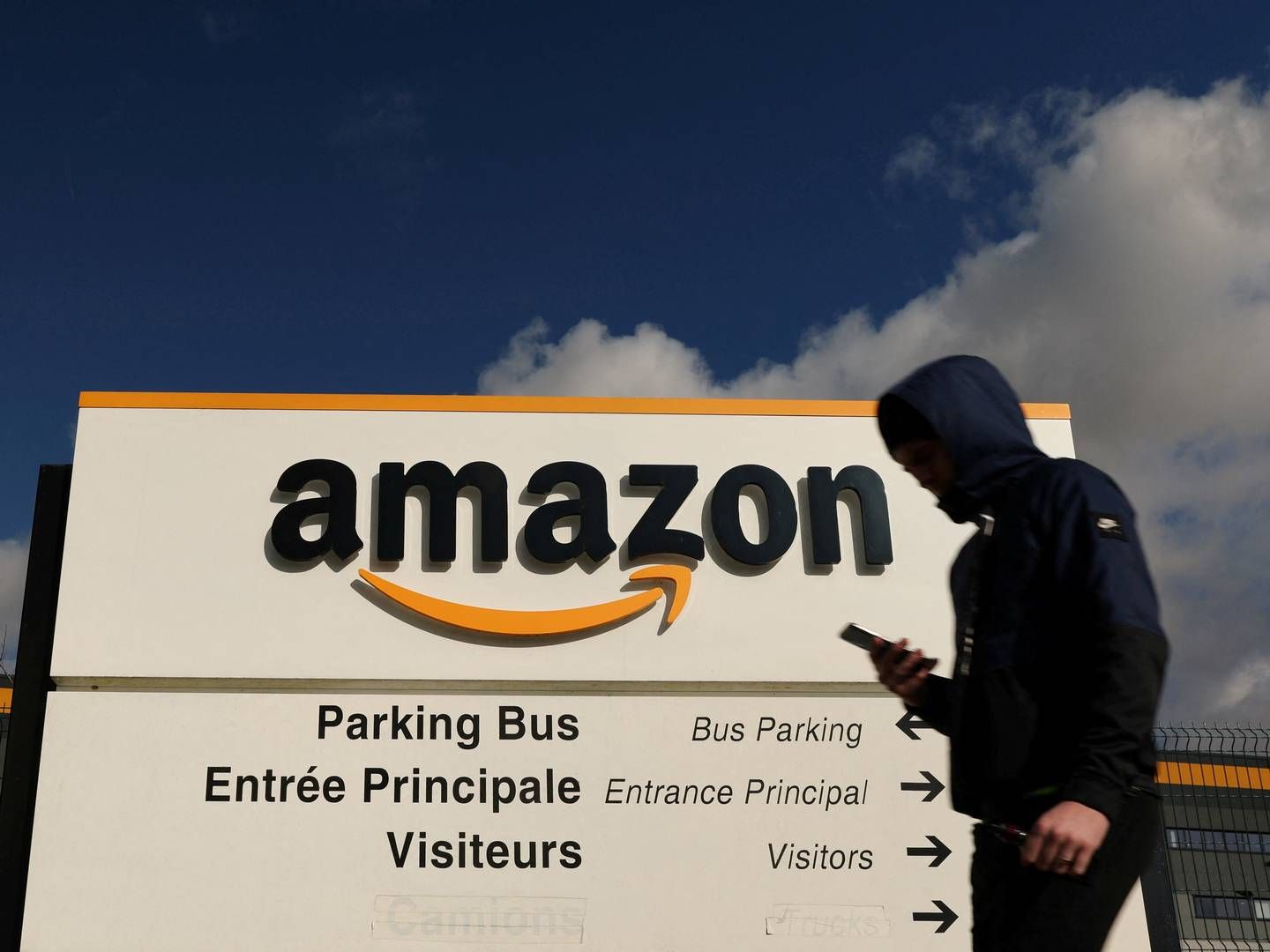 Amazons tilgang til rettigheder for selskabets ansatte er i centrum for det aktionærforslag, som Akademikerpension og Sampension er med til at stille på det amerikanske selskabs kommende generalforsamling. | Foto: Pascal Rossignol/Reuters/Ritzau Scanpix