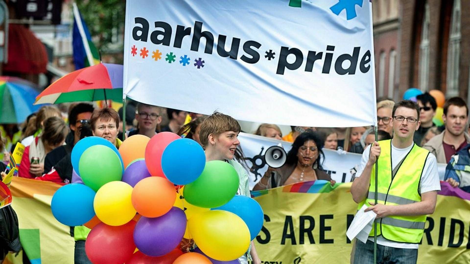 I 2022 gik 12.000 mennesker, ifølge organisationen selv, med i Aarhus Pride. | Foto: Martin Dam Kristensen