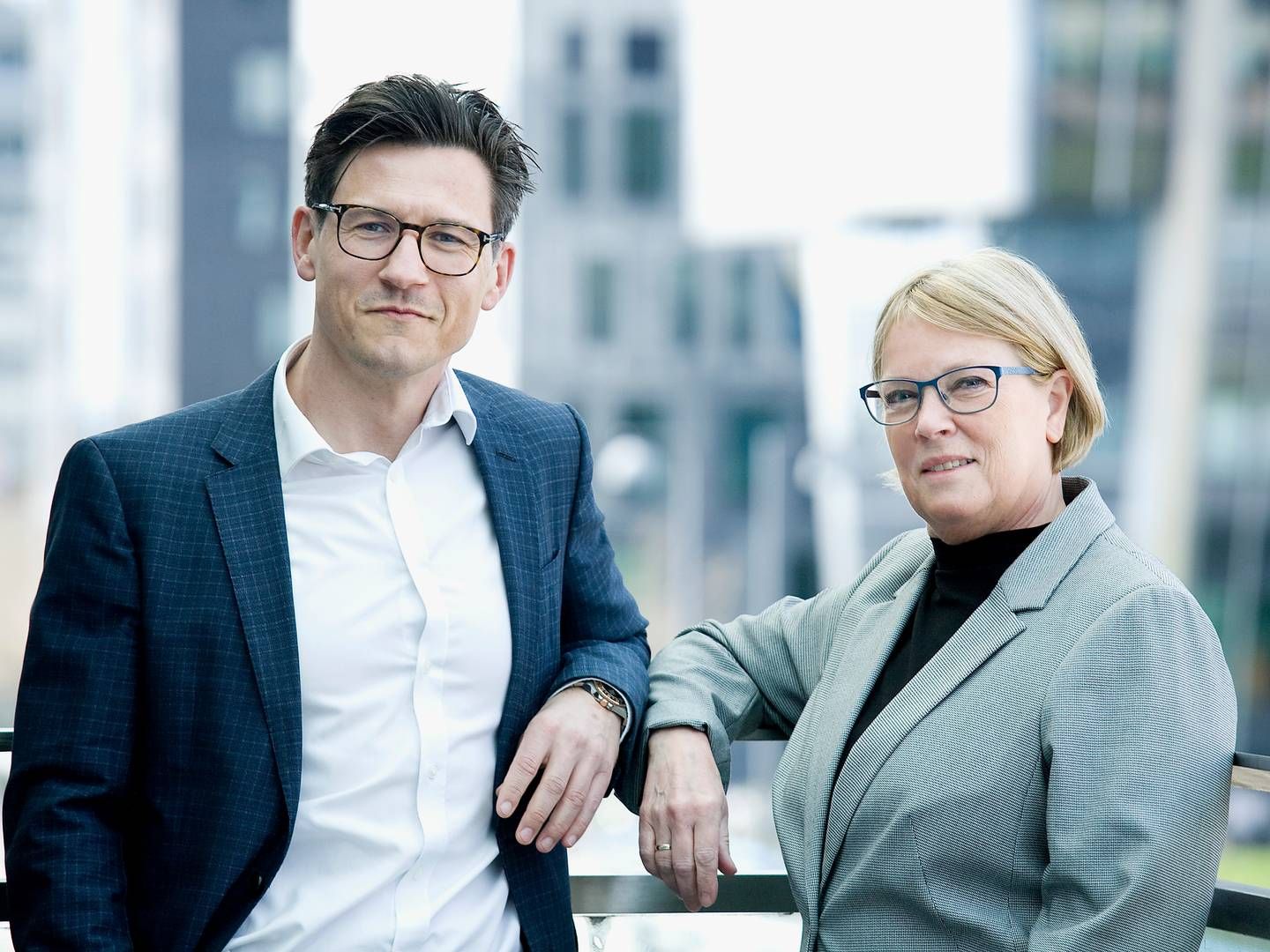 Simon Tønners og Susie P. Arnesen bliver fra 1. juni tætte samarbejdspartnere, idet Arnesen IP bliver en del af IP-konsulenthuset Patrade. | Foto: Patrade/pr