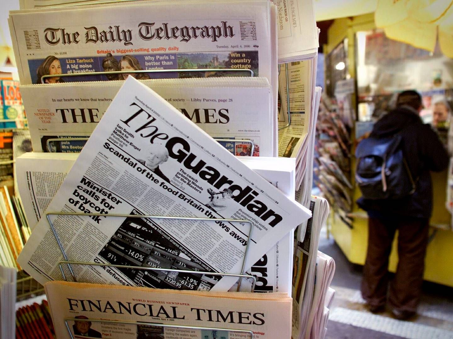 News Media Association repræsenterer bl.a. The Guardian og The Daily Telegraph. | Foto: Morten Langkilde/Ritzau Scanpix