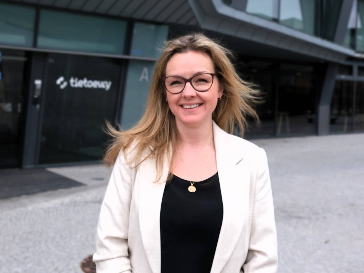 NYTT ANSVAR: Hanne Støre Valeur forfremmes til en nyopprettet stilling i Tietoevry Care, hvor hun nå er Norgessjef. | Foto: Sebastian Brauer Hagel