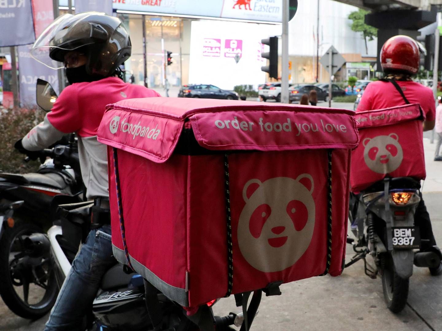 Delivery Hero har frasolgt Foodpanda i Taiwan til Uber. Herhjemme er Delivery Hero kendt som Foodora. | Foto: Lim Huey Teng