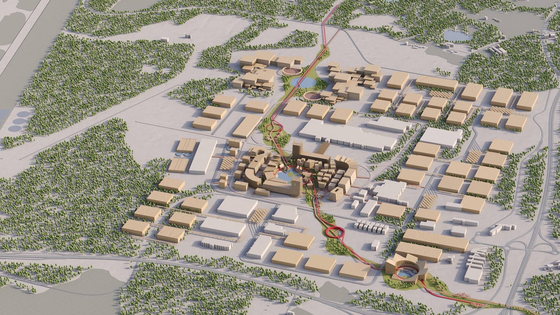 DYNAMISK OG FUNKSJONELT: Forskningsprosjektets formål har vært å kartlegge potensialet for å utvikle smarte by- og stedskvaliteter i Gardermoen-regionen. Ambisjonen er et dynamisk og funksjonelt område rundt flyplassen, som ikke bare støtter flyplassens drift, men også bidrar til å skape en attraktiv og bærekraftig region. | Foto: LINK Arkitektur