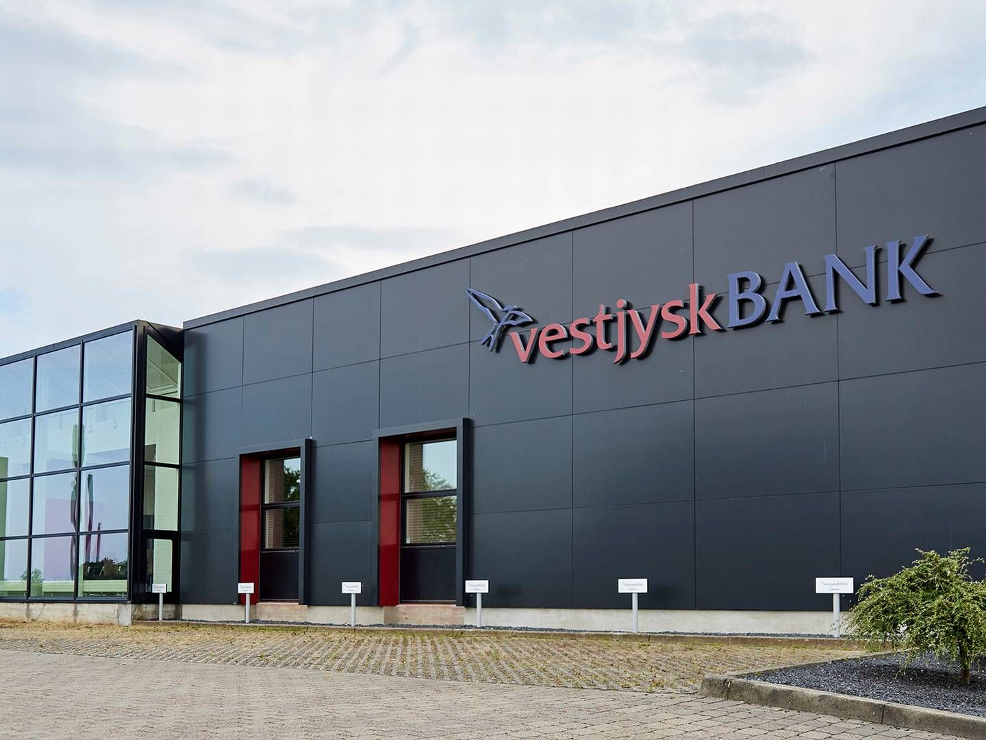 Vestjysk Bank har hovedsæde i Birk ved Herning. | Foto: Vestjysk Bank
