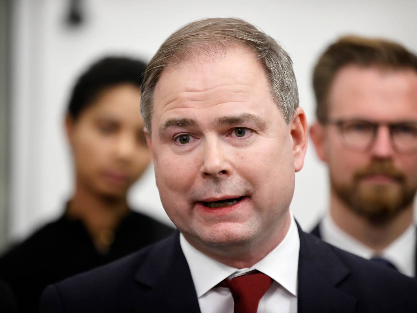 Danish Finance Minister Nicolai Wammen generally avoids expressing his views on what pension companies should invest in. | Photo: Jens Dresling