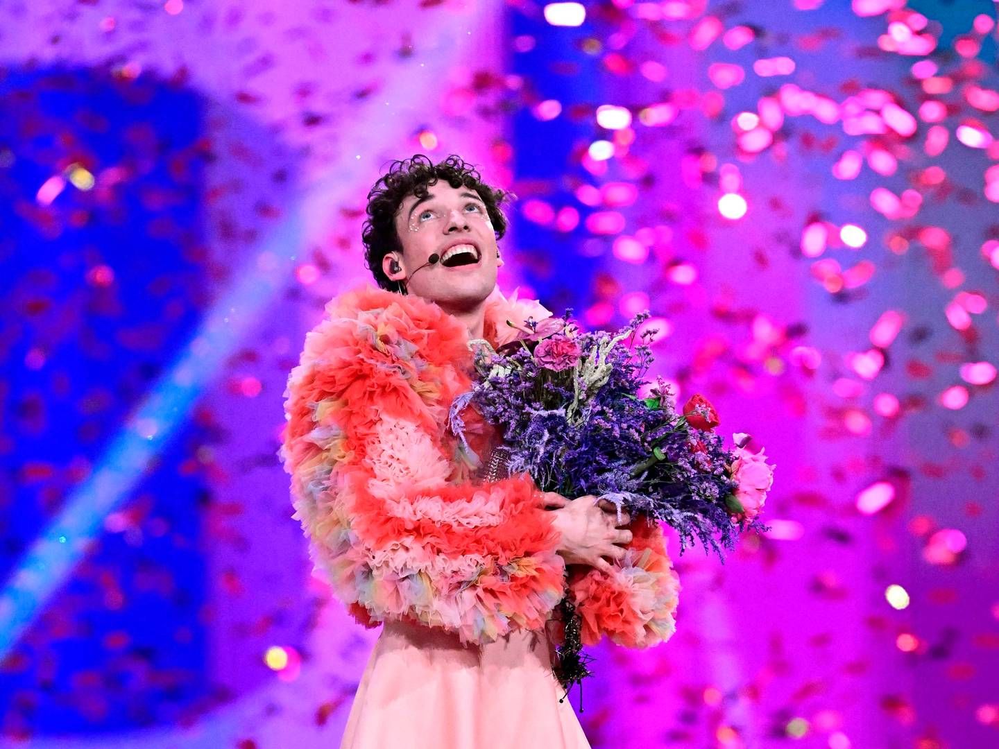 Det blev Schweiz’ deltager, Nemo, med sangen ”The Code”, der vandt årets Eurovision. | Foto: Tobias Schwarz