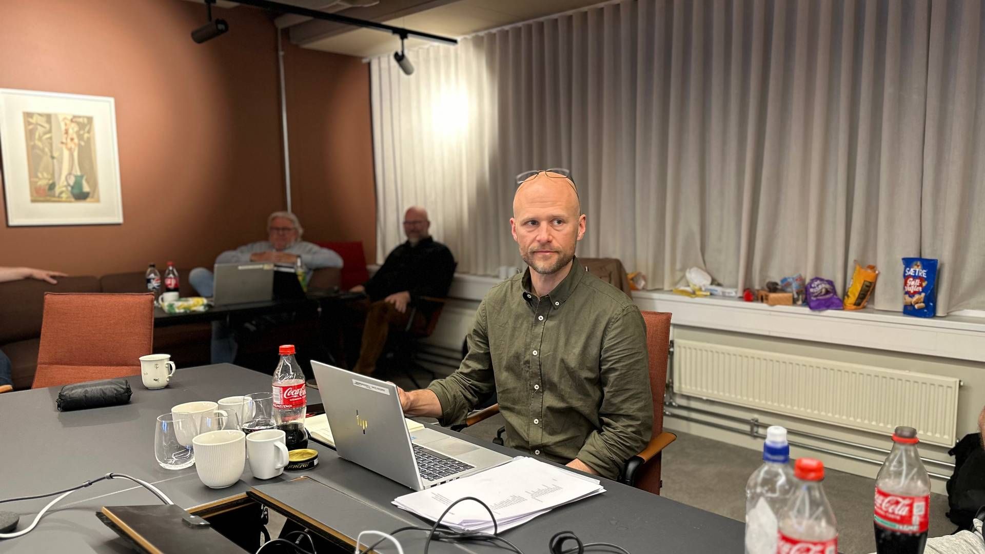 Forhandlingsleder for Fellesforbundet, Joachim Espe. | Foto: Bettina Thorvik / Fellesforbundet