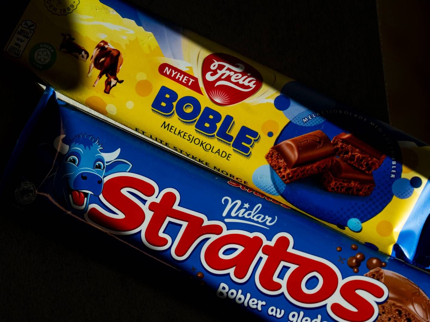 Orkla ville ha et forbud mot at Freia-produsent Mondelez markedsfører og selger Freia Boble melkesjokolade med den nåværende emballasjen. De fikk medhold i retten. | Foto: Javad Parsa/NTB