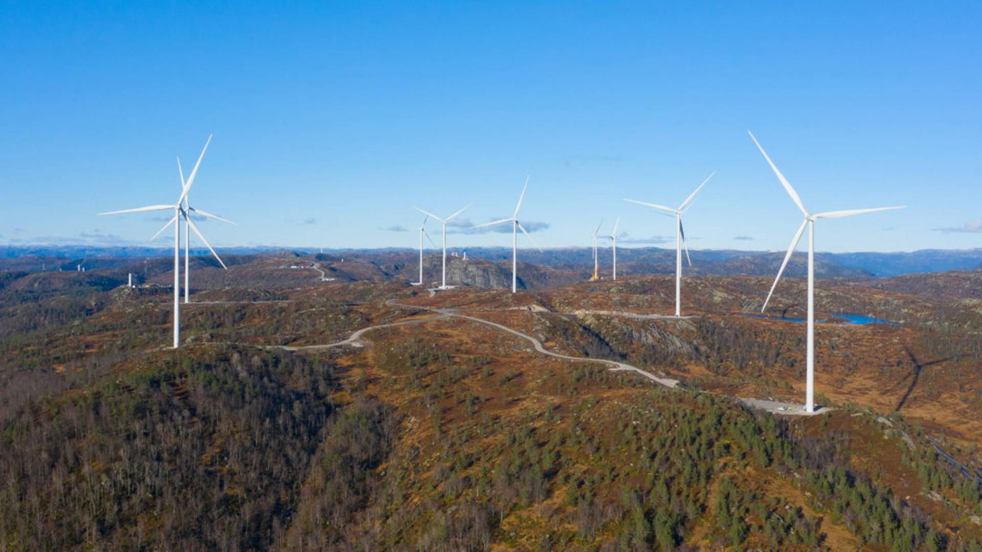 Tonstad vindkraftverk bytter eiere. | Foto: Tonstad vindpark