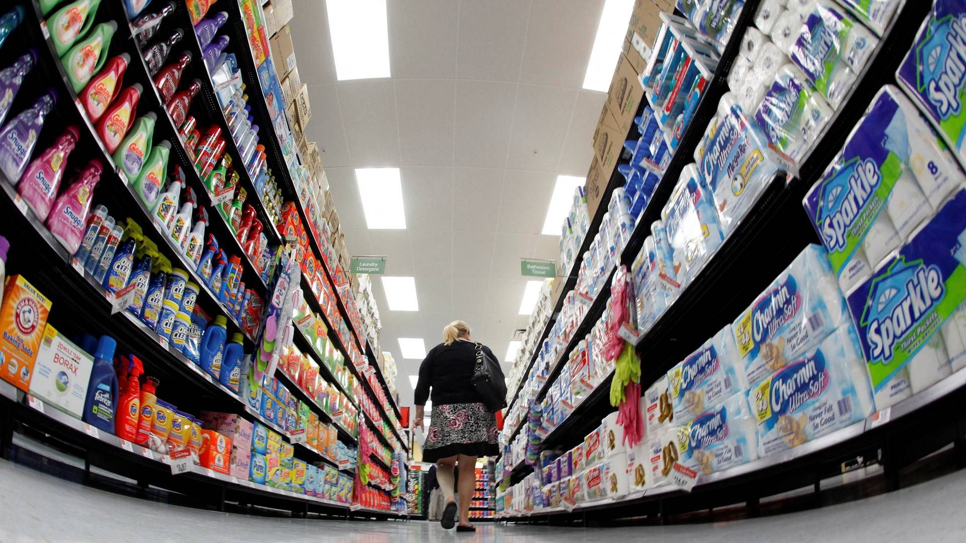 Walmart venter en stigning i omsætningen i år i den høje ende af spændet på 3-4 pct | Foto: Jim Young/Reuters/Ritzau Scanpix