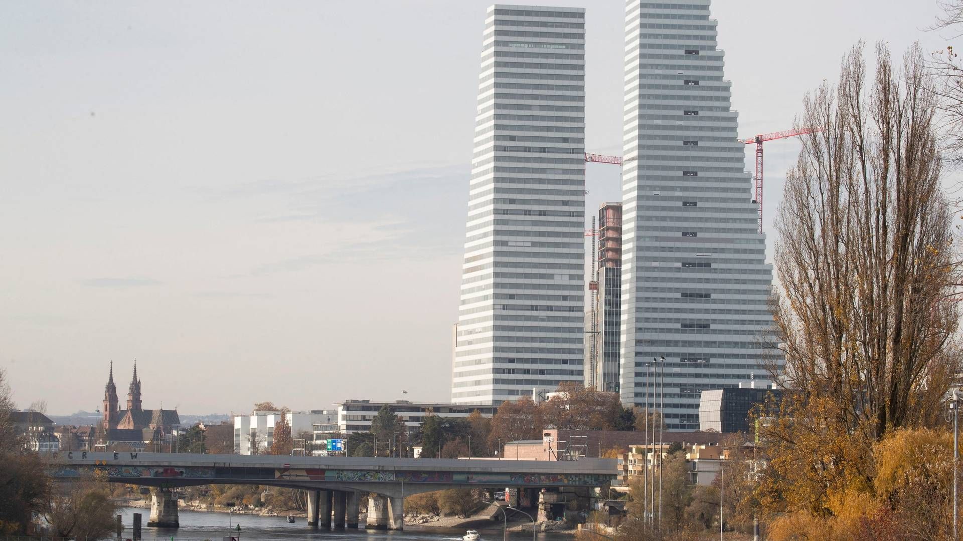 Roches hovedkvarter i Basel i Schweiz. | Foto: Arnd Wiegmann