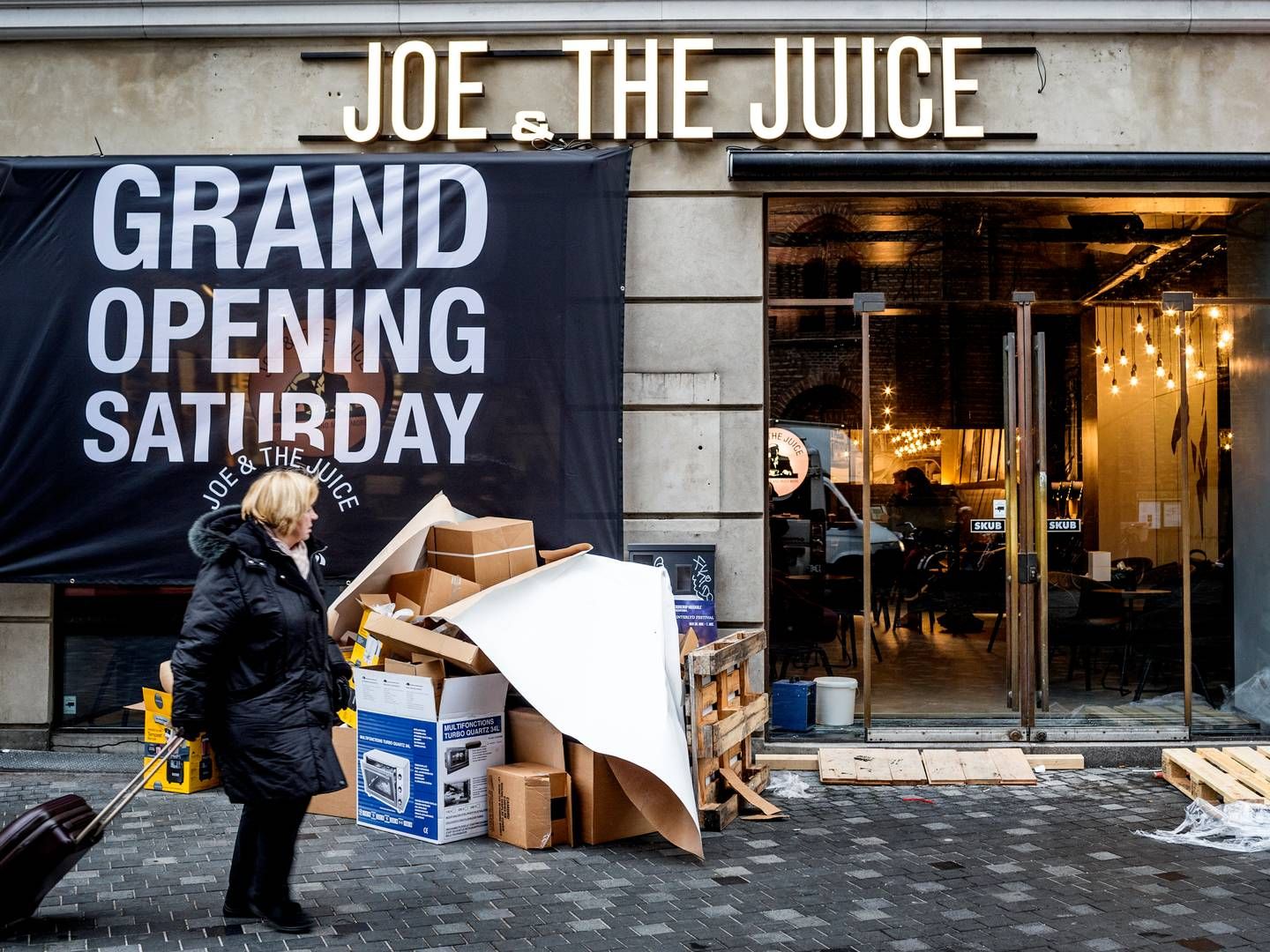 Arkivfoto fra 2013: Der er fart på fremtidsplanerne for danske Joe & The Juice, der vil være markedsførende globalt. Der er potentiale for at åbne flere tusinde butikker, siger direktør Thomas Nørøxe. | Photo: Mikkel Berg Pedersen