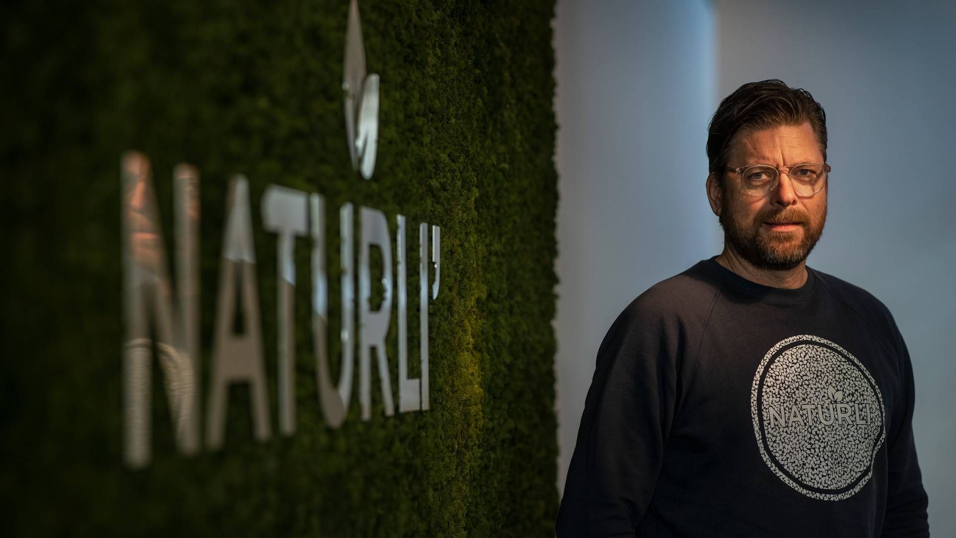 Adm. direktør Henrik Lund fortæller, at man særligt har store forhåbninger til Naturlis seneste lancering, en smørbar lavet på syrnet kultur. | Foto: Joachim Ladefoged