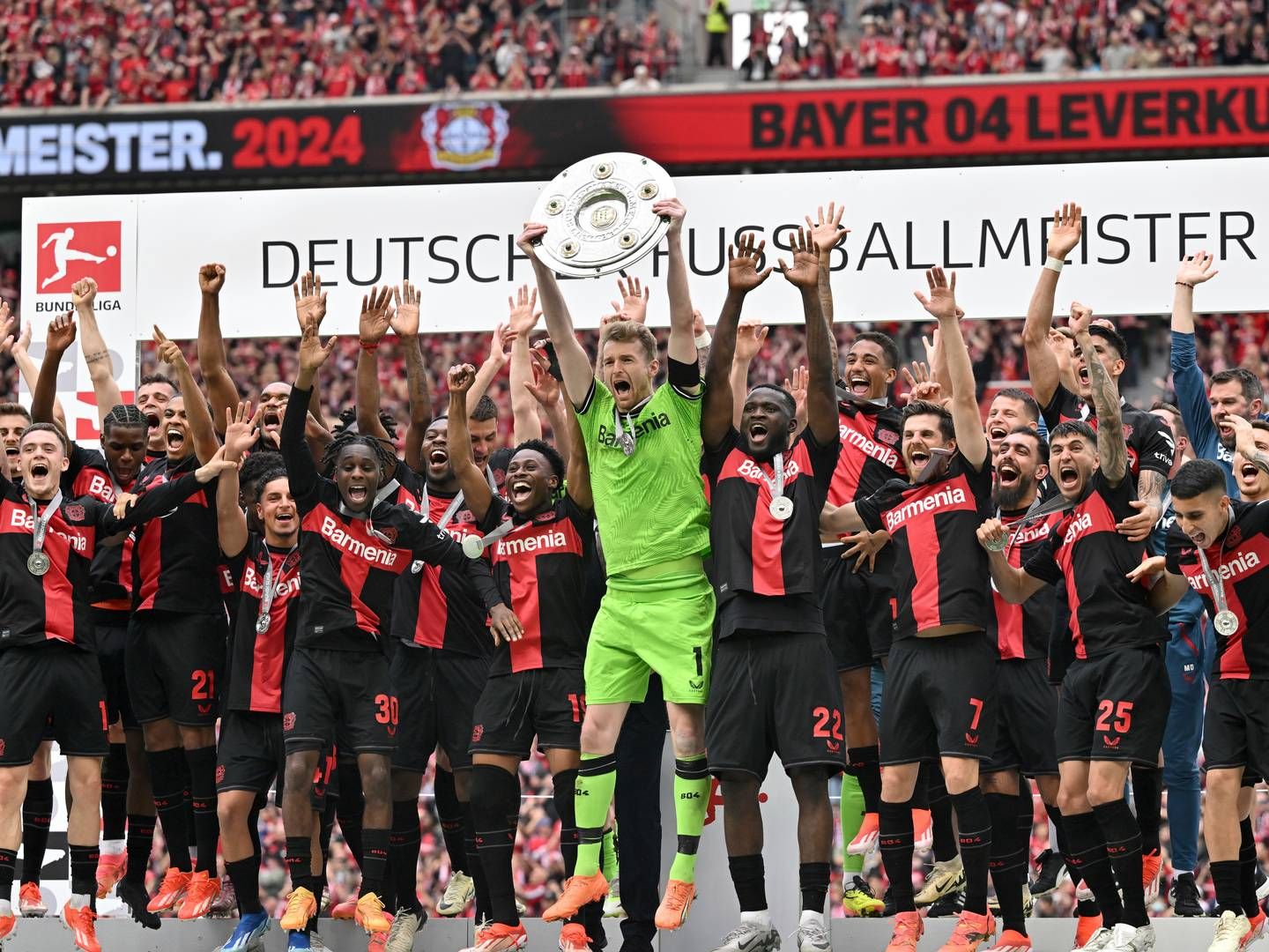 NULL TAP: Bayer Leverkusen har ikke tapt på 51 kamper på rad. Men hvordan har klubben kommet dit? | Foto: Marius Becker/dpa via AP