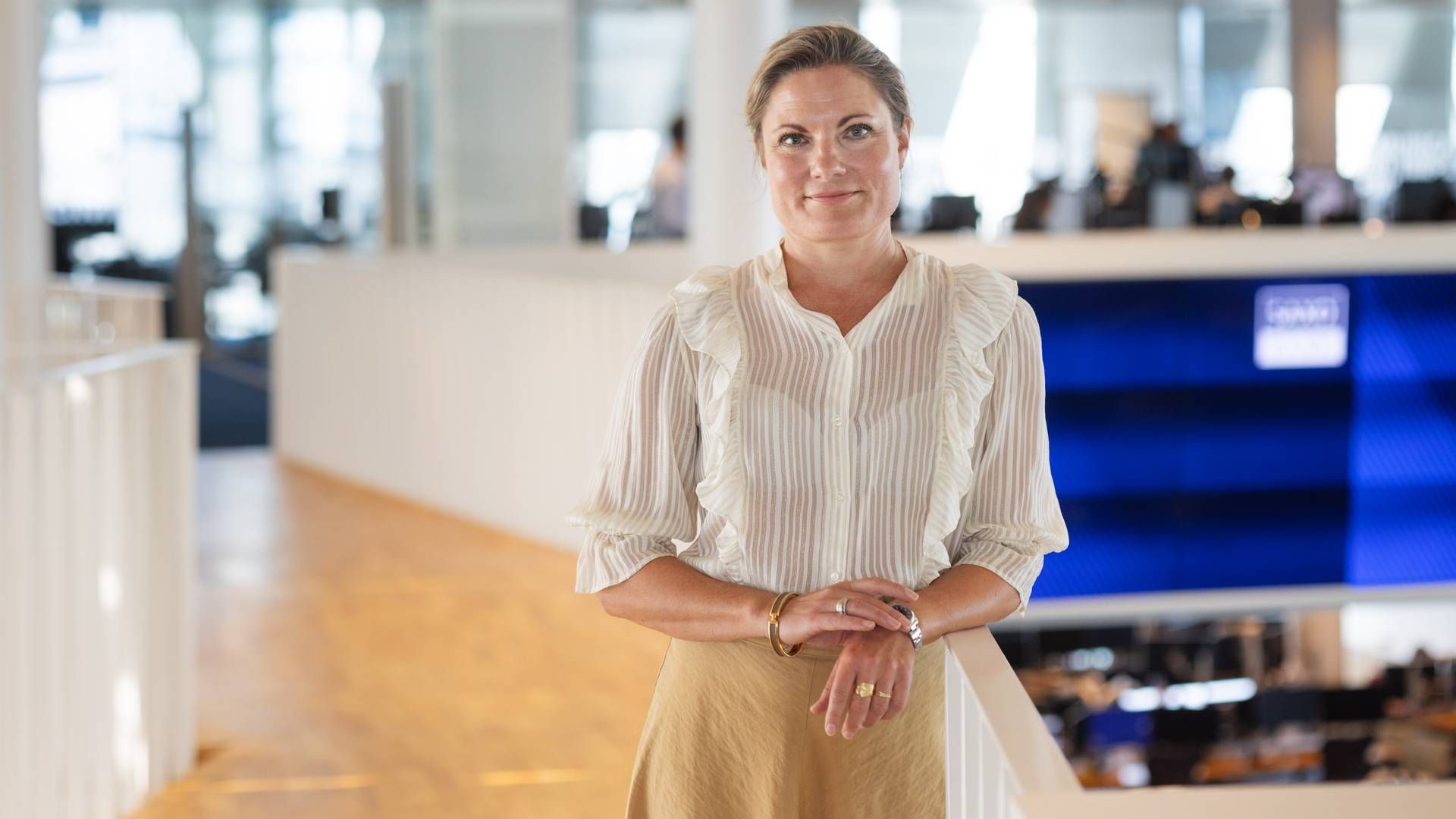 Camilla Dahl Hansen forlader Saxo Bank for at forfølge nye udfordringer i forbindelse med en organisationsændringer. | Foto: Gregers Tycho