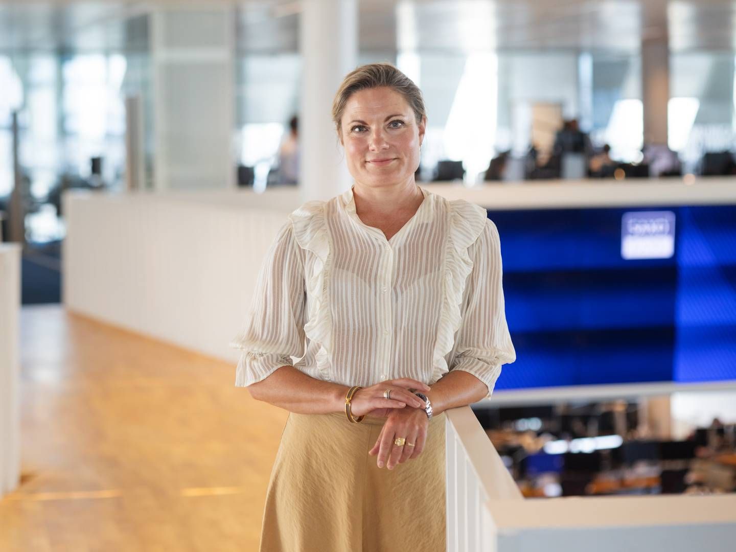 Camilla Dahl Hansen forlader Saxo Bank for at forfølge nye udfordringer i forbindelse med en organisationsændringer. | Foto: Gregers Tycho
