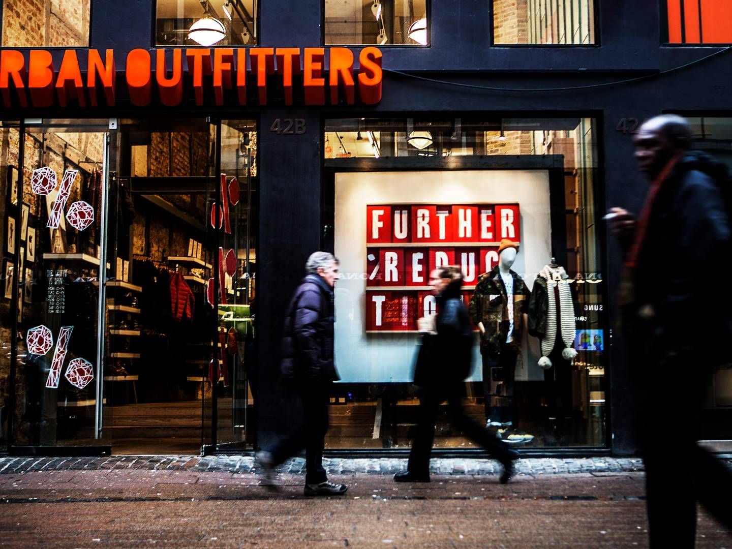Urban Outfitters har en flagskibsbutik i Danmark på Strøget i København. | Foto: Simon Fals