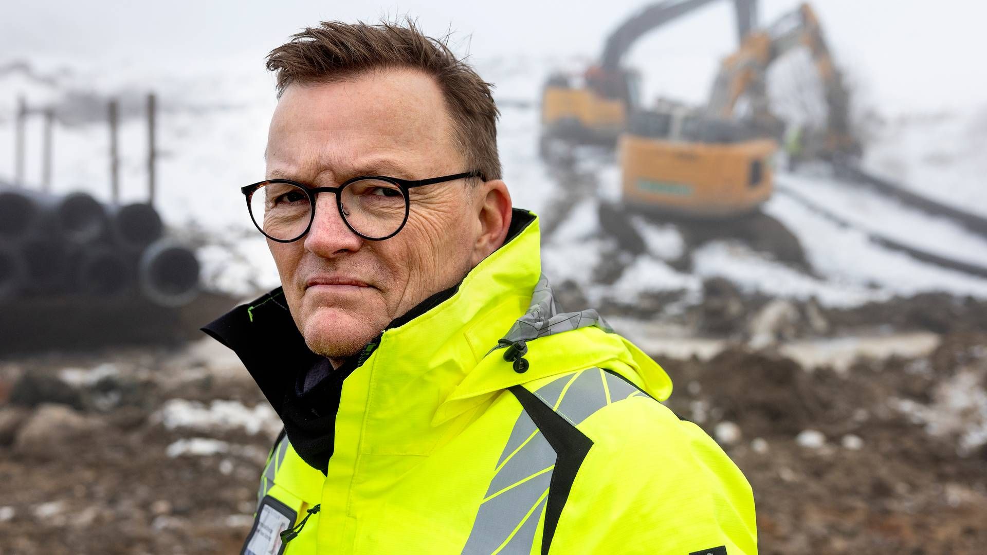 Kommunaldirektør i Randers Kommune Jesper Kaas Schmidt kan ikke komme nærmere ind på politianmeldelse af Nordic Waste, der handler om overtrædelse af miljøbeskyttelsesloven. | Foto: Finn Frandsen