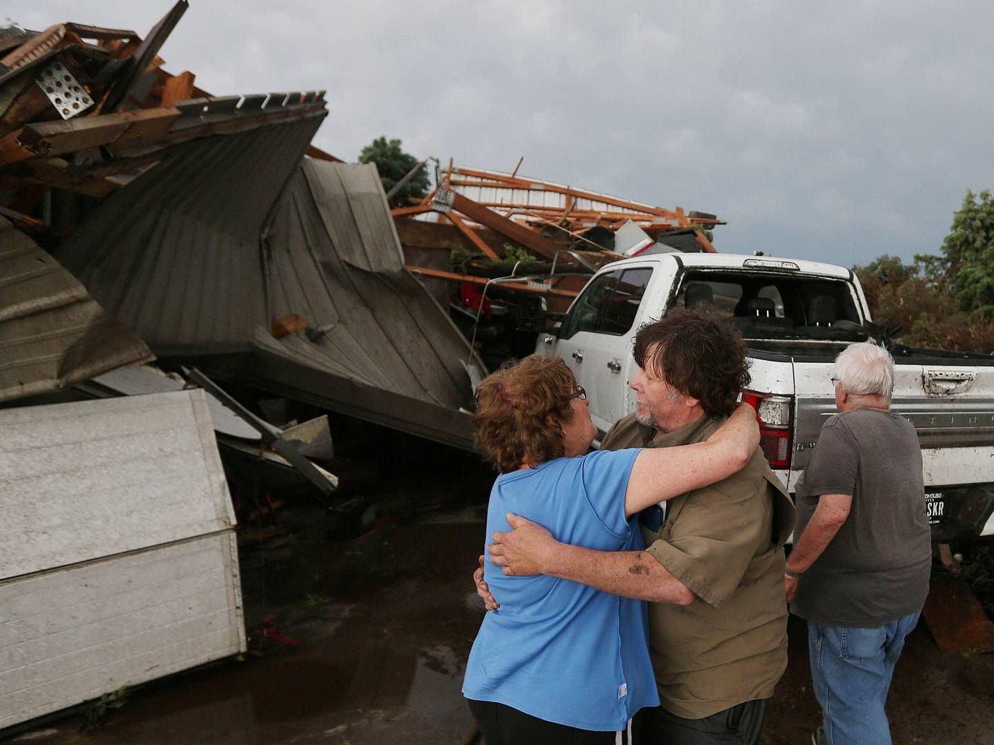 Tornadoer har medført både tab af menneskeliv og omfattende ødelæggelser i Iowa. | Foto: Nirmalendu Majumdar/ames Tribune
