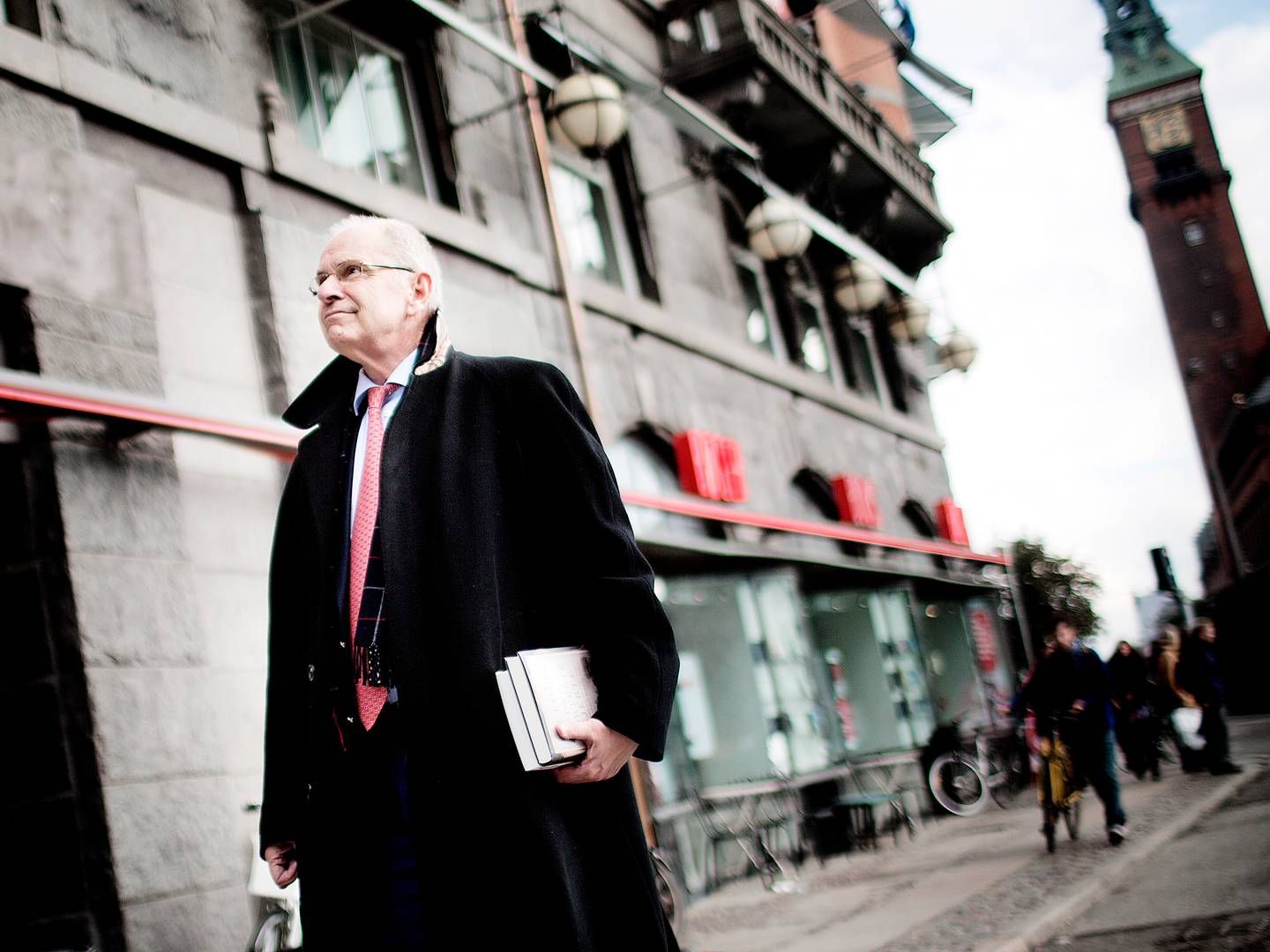 Jørgen Ejbøl er onsdag trådt ned som formand for Jyllands-Postens Fond. | Foto: Magnus Holm
