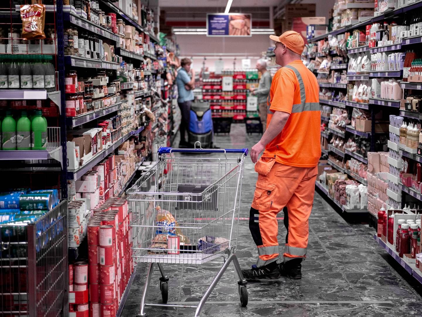 Forbrugertilliden er opgjort til minus 6,5, hvilket indikerer, at forbrugerne forventer, at deres og Danmarks økonomi vil udvikle sig i en negativ retning. | Foto: Annika Byrde/Ritzau Scanpix.