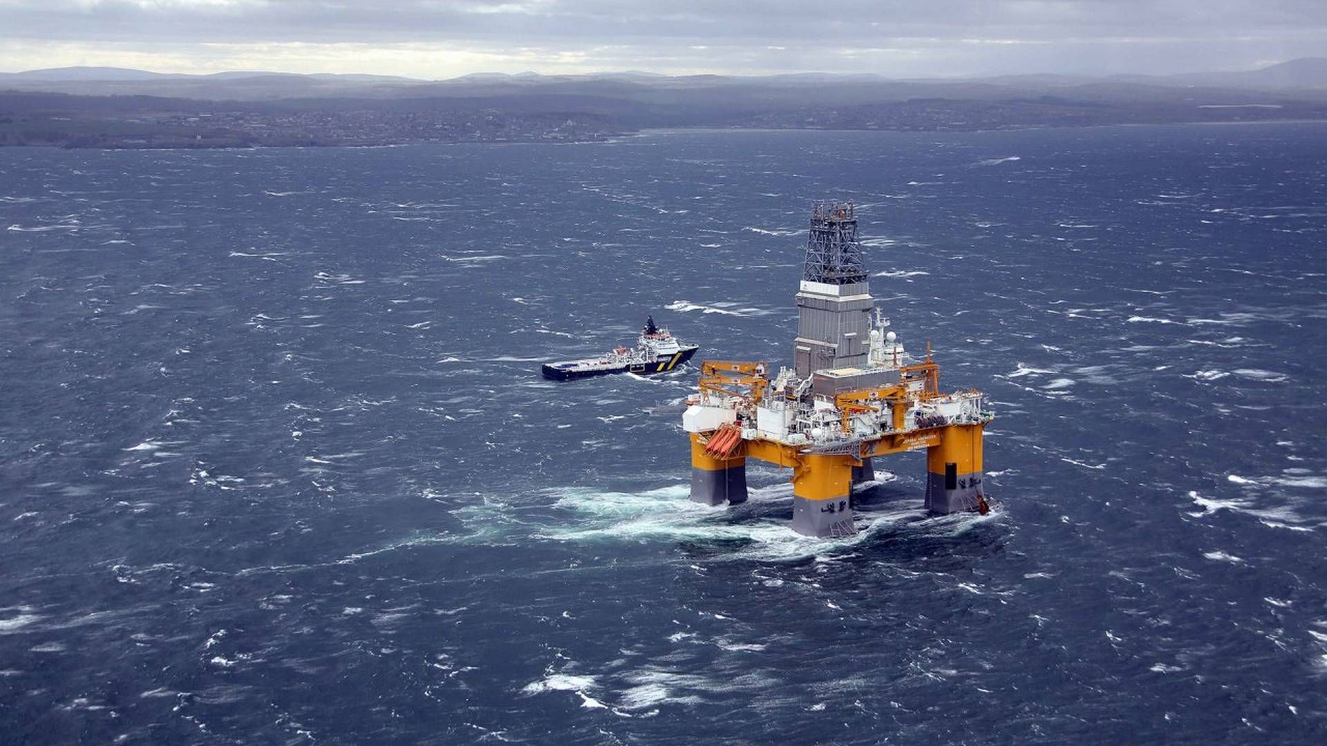 Deepsea Aberdeen-riggen har gjort funnet i utvinningstillatelse 169. | Foto: Equinor