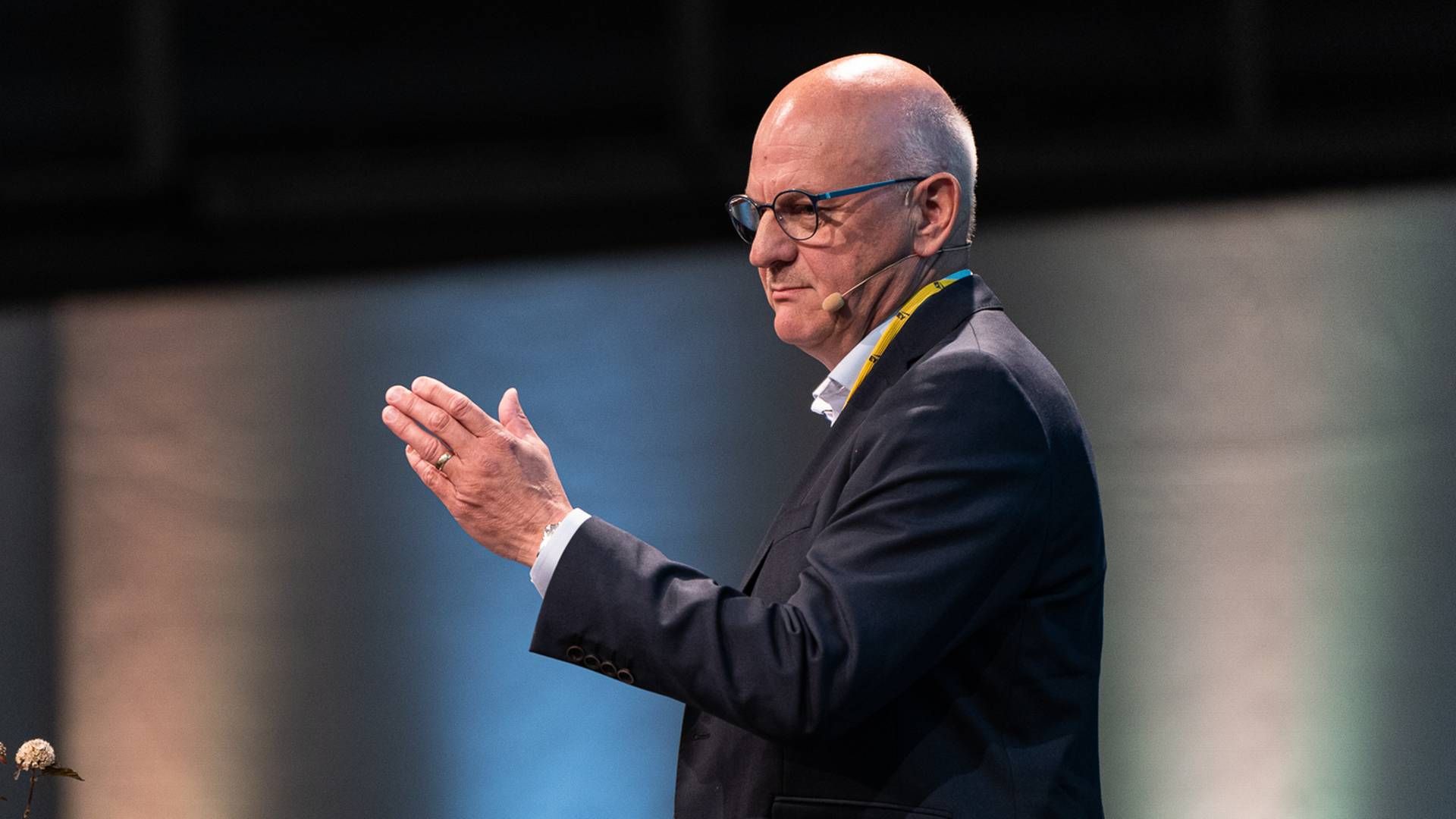 Adm. direktør i Sparekassen Danmark Vagn Hansen så gerne, at bankerne havde ventet på Nationalbanken. | Foto: Jan Bjarke Mindegaard, Watch Medier