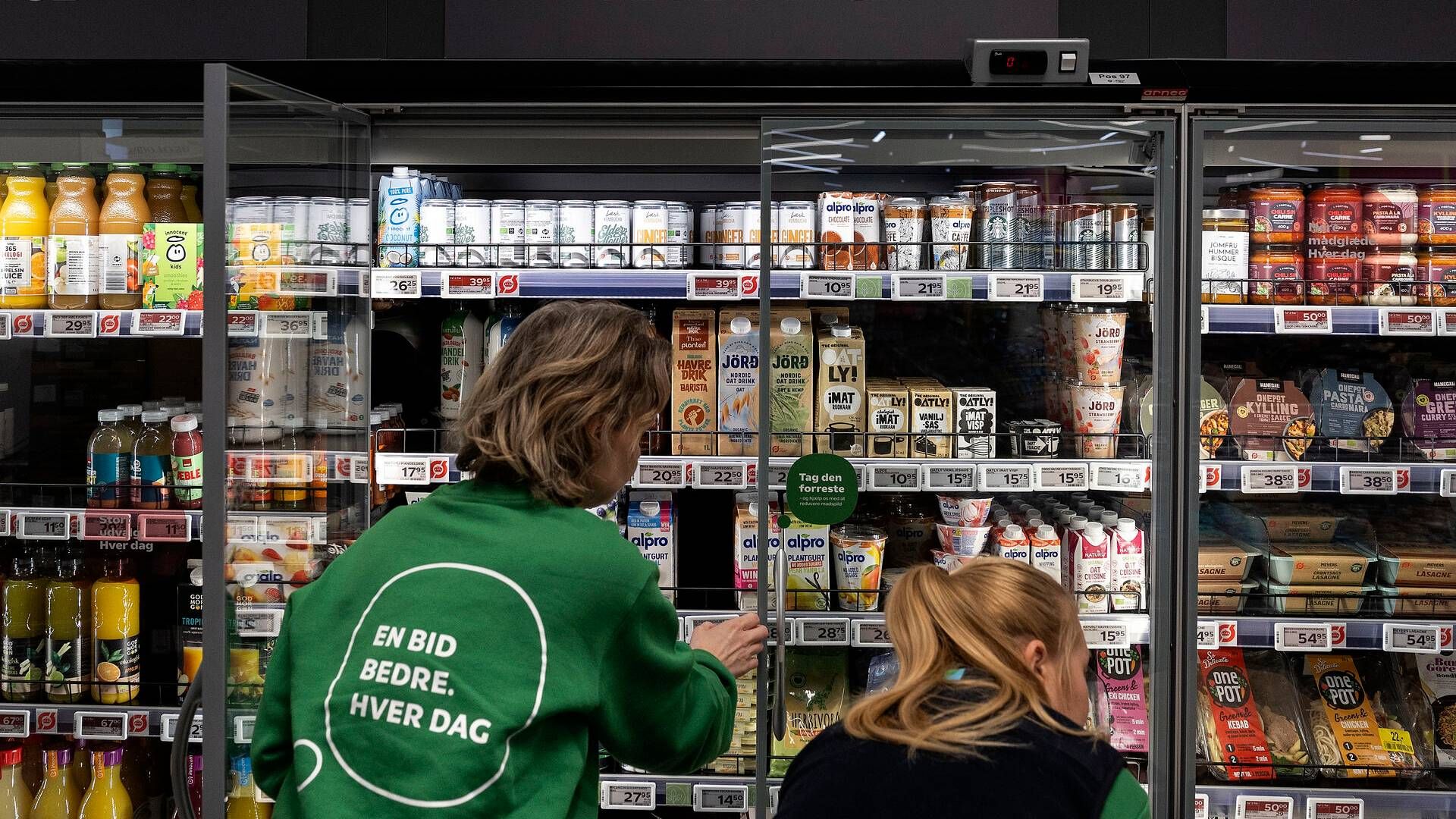 Især supermarkeder og byggemarkeder har råbt op om udfordringer ved at skaffe nok ansatte på grund af høj beskæftigelse. | Foto: Finn Frandsen/Ritzau Scanpix