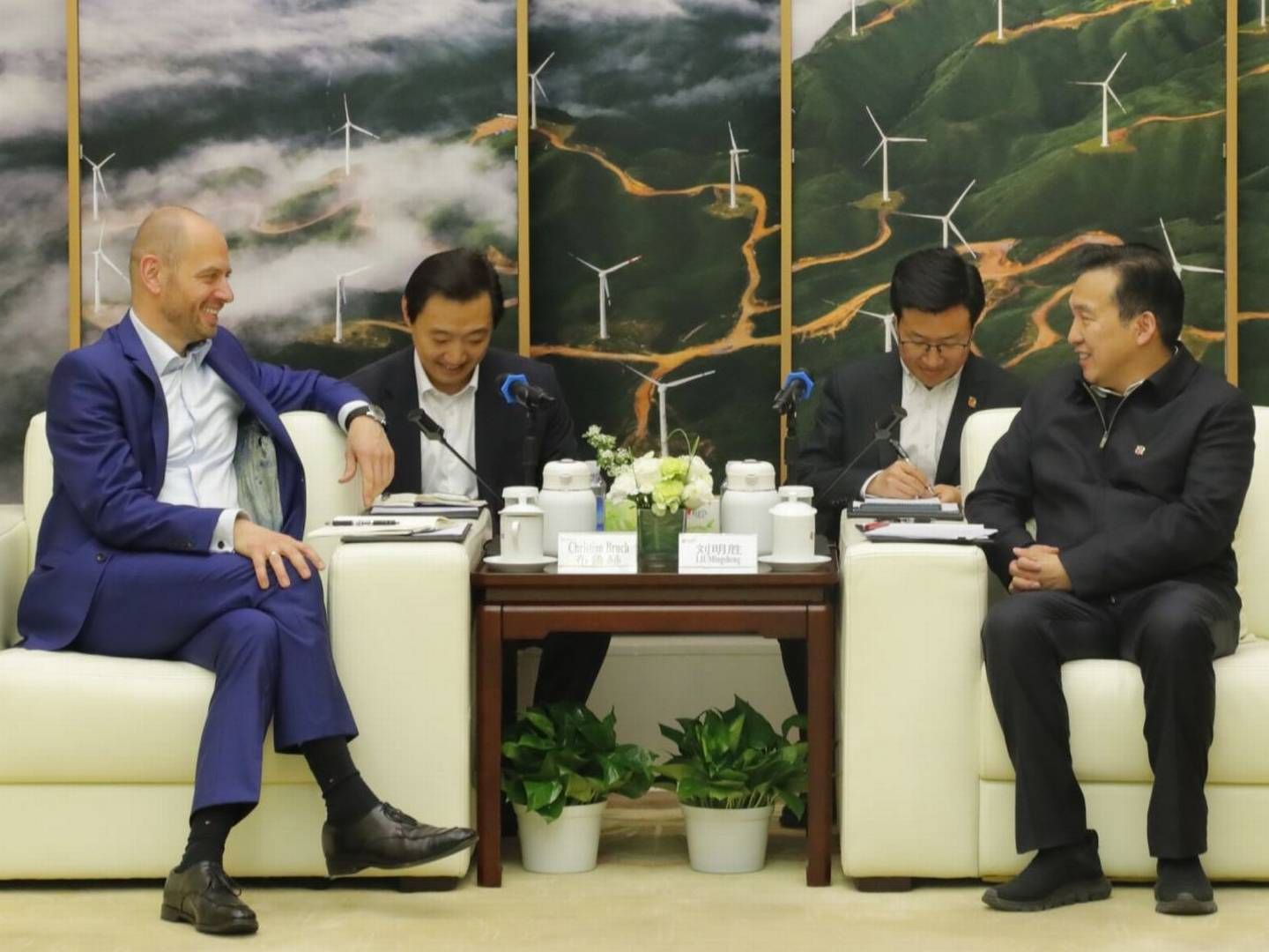 Siemens Energy gør også gode forretninger i Kina, fastslår topchef Christian Bruch, der i forrige måned deltog i den kinesisk arrangerede Boao Forum for Asia. | Foto: Siemens Energy