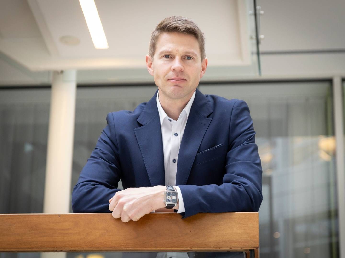 LEDER ARBEIDET: Marius Fein er direktør i Consulting i BDO og leder selskapets arbeid med varslingstjenester. | Photo: Sindre Lien Rildå / BDO