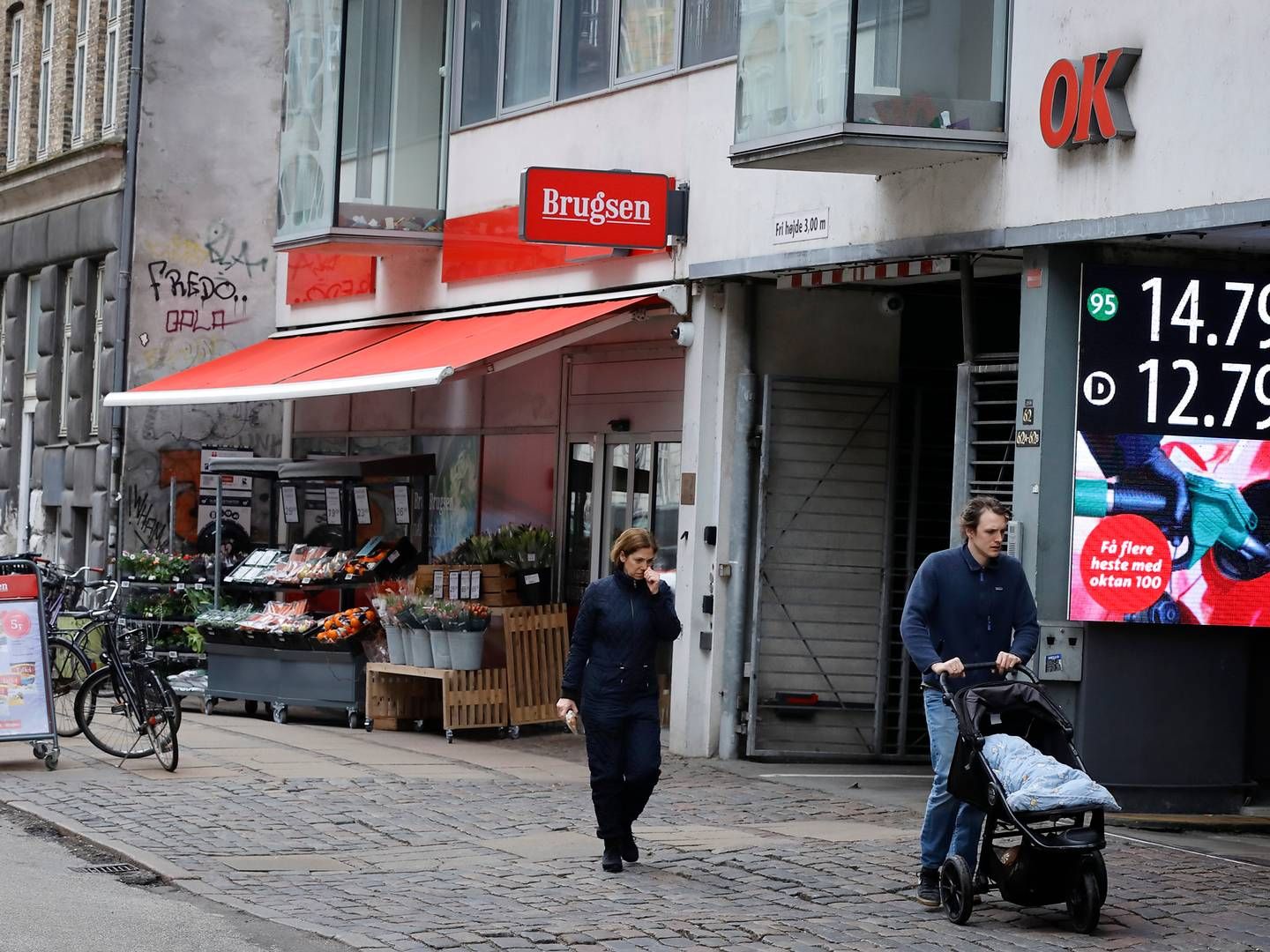 OK er på vej til at blive medejer af Coop Danmark, der bl.a. står bag Brugsen. | Foto: Jens Dresling/Ritzau Scanpix