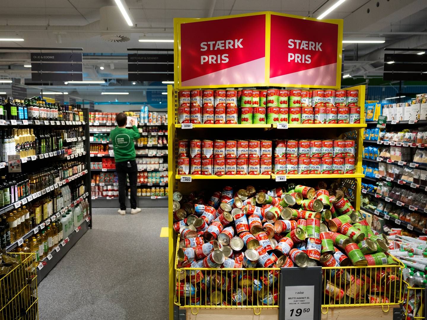 Både Coop og Salling Group har svært ved at lokke deres leverandører ned i pris, lyder det fra de to koncerner. | Foto: Finn Frandsen/Ritzau Scanpix