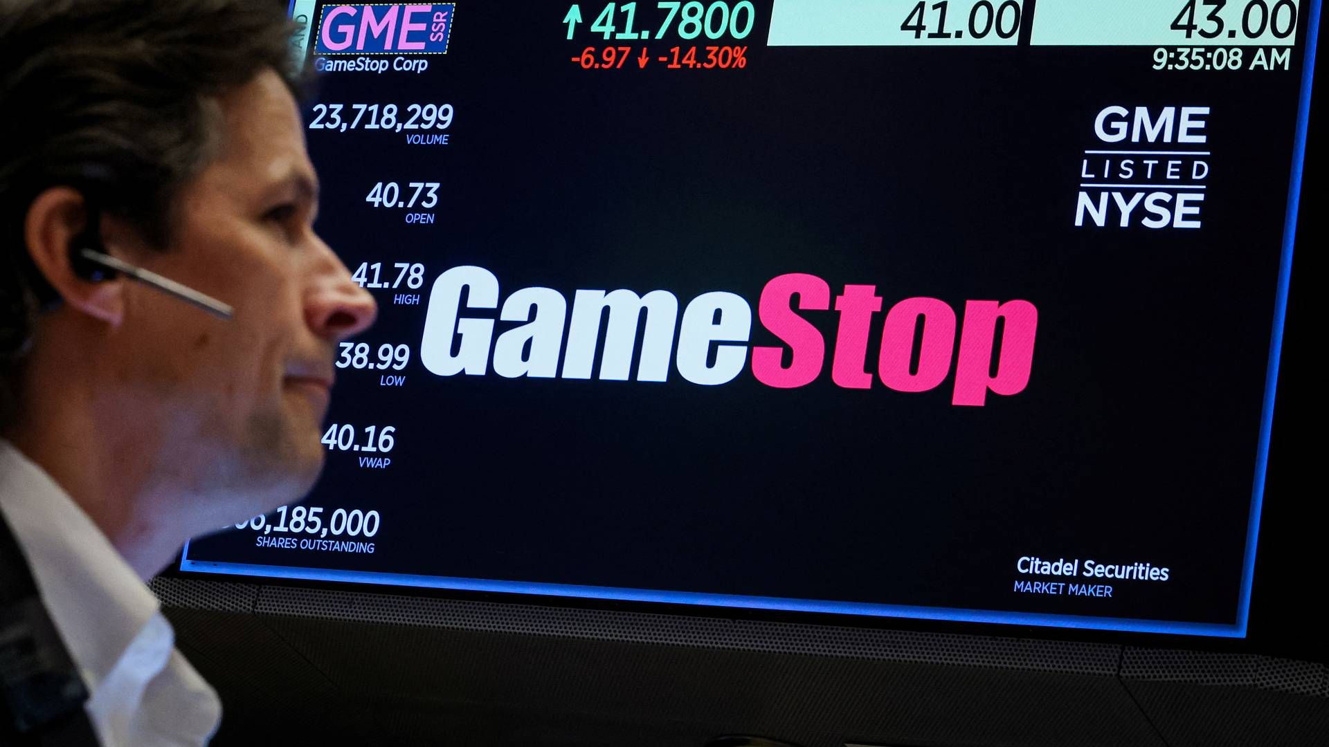 Gamestop får tilført ny kapital gennem et aktiesalg, der har indbragt næsten 933 mio. dollar ifølge Reuters. | Foto: Brendan Mcdermid/Reuters/Ritzau Scanpix