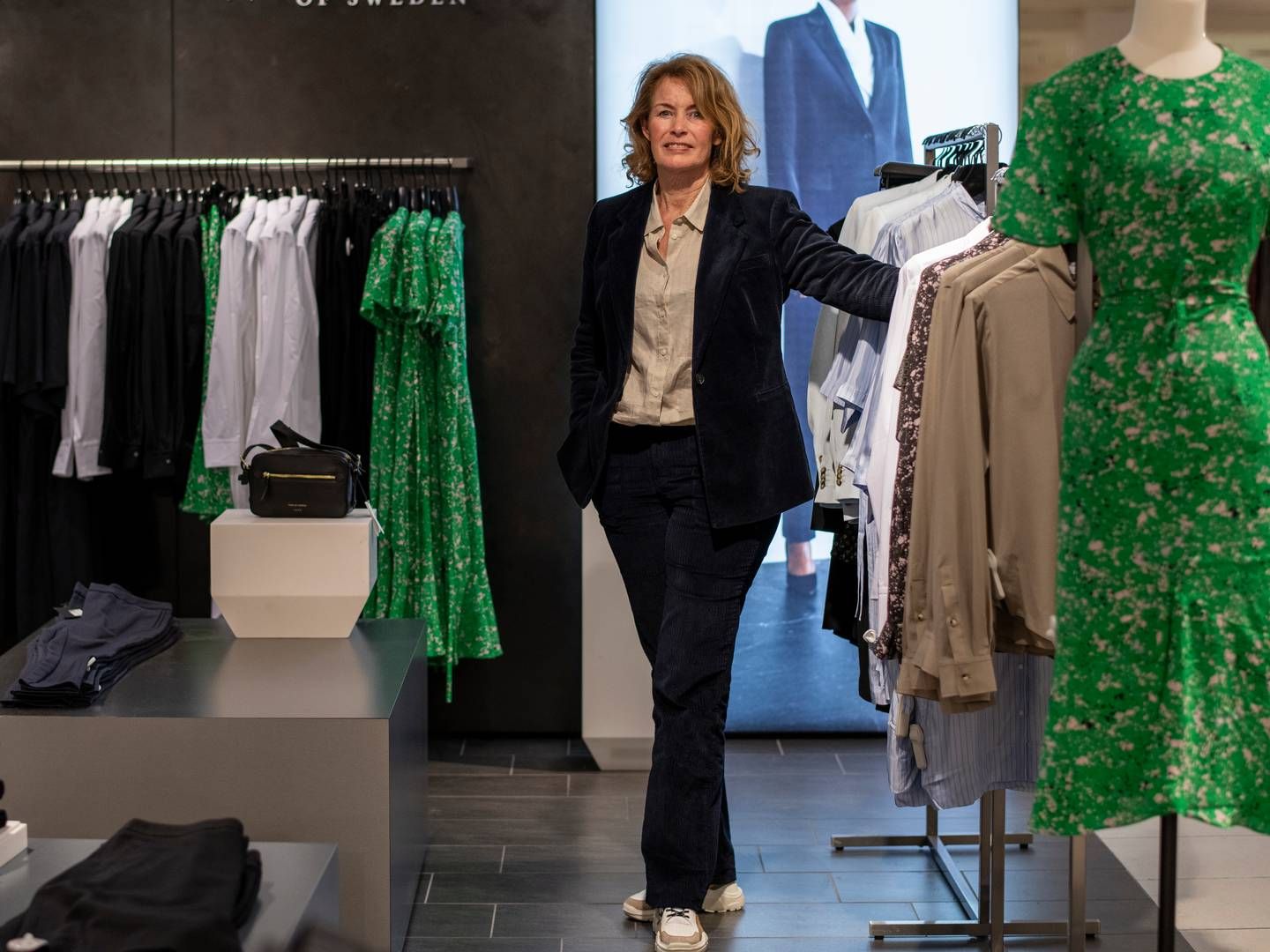 "Vi tror på, at vi i vores franchiseforretning kan tilføje endnu mere og udvide med nye brands i Danmark," siger chefen for Salling, Marianne Bedsted. | Foto: Joachim Ladefoged