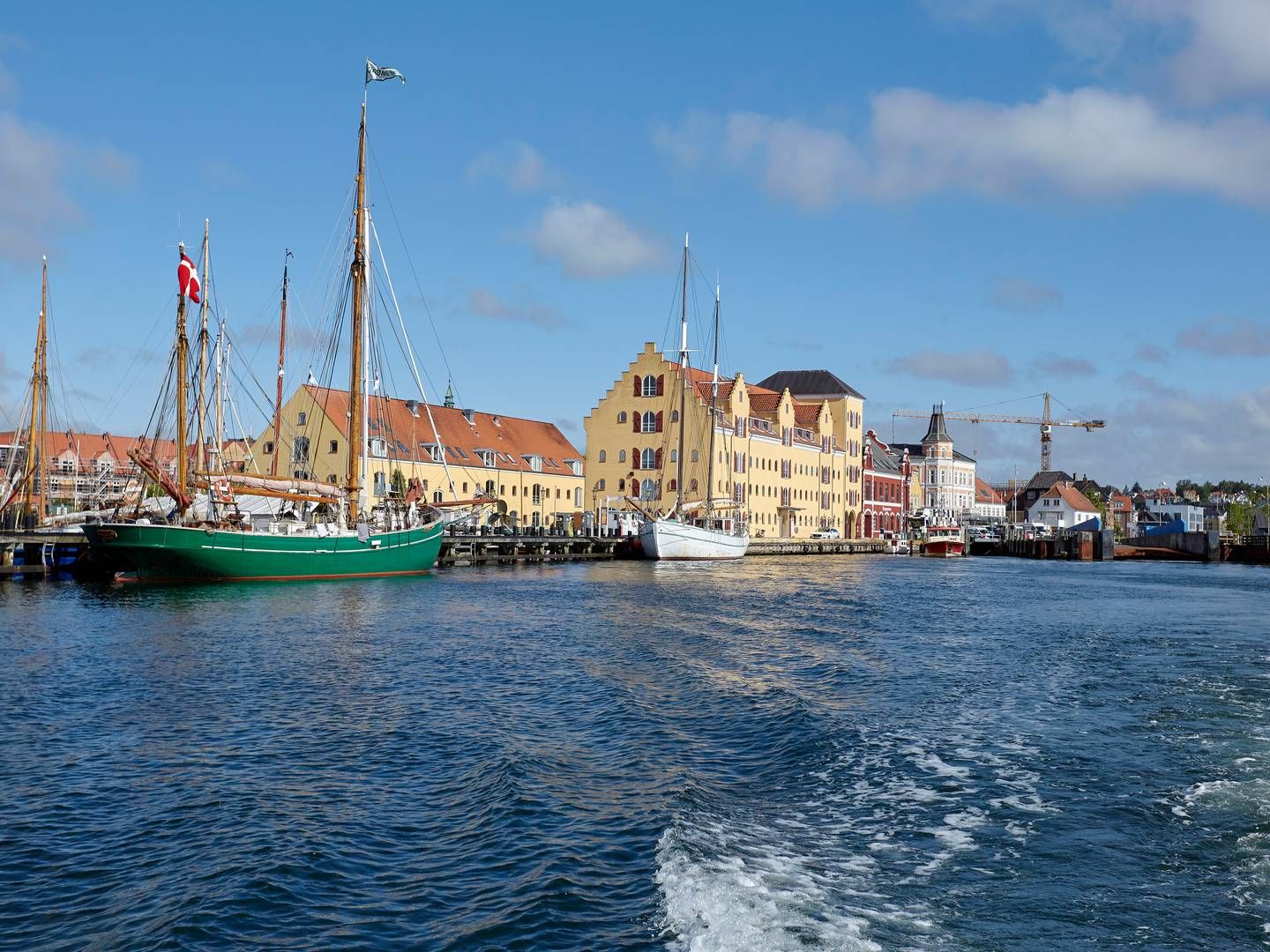 Borch har kontorer i Svendborg, Assens, Nyborg, Faaborg og Rudkøbing. Her ses havnen i Svendborg. | Foto: Morten Langkilde