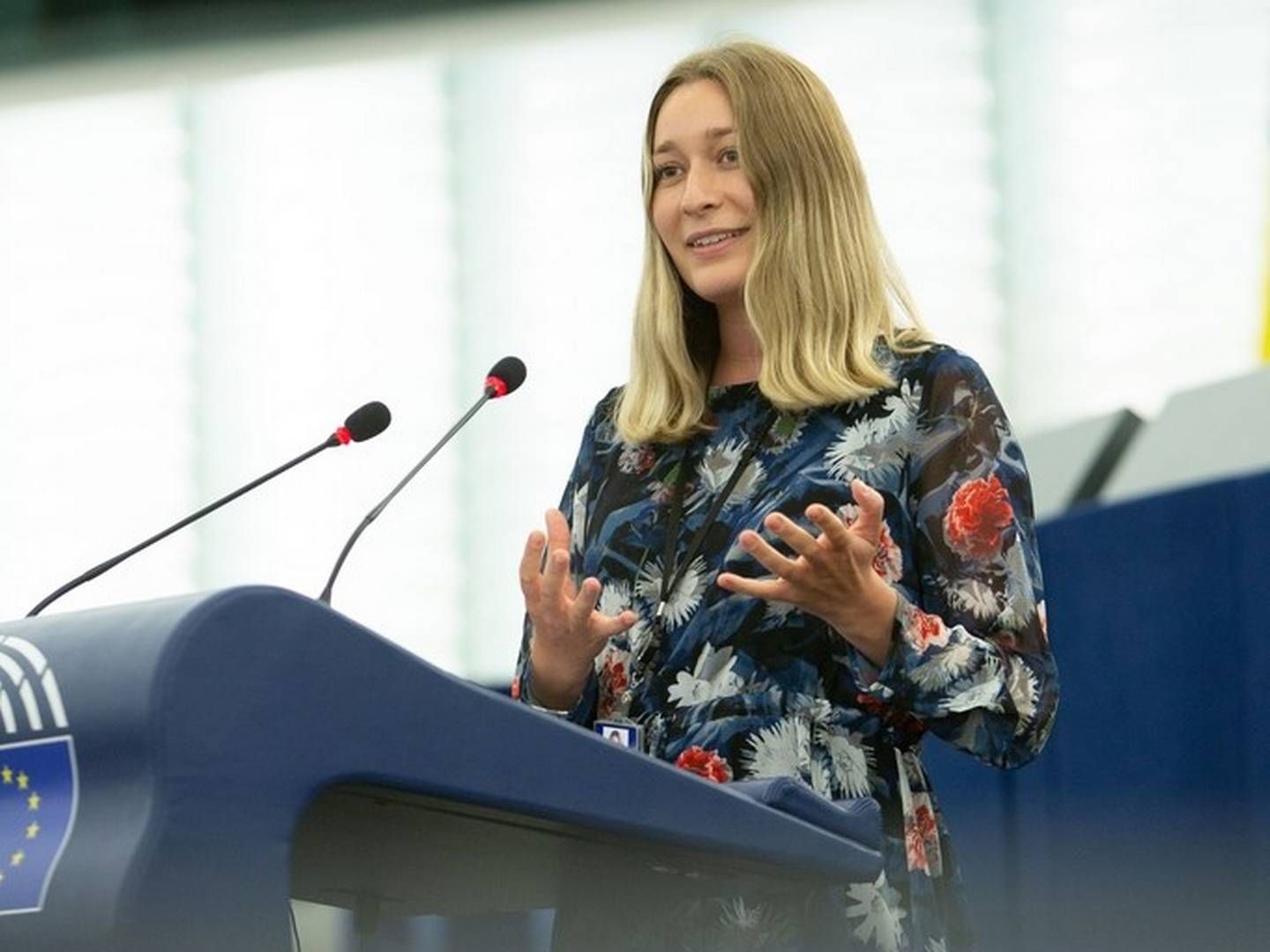 Kira Marie Peter-Hansen er SF's spidskandidat til Europaparlamentsvalget | Foto: European Parliament