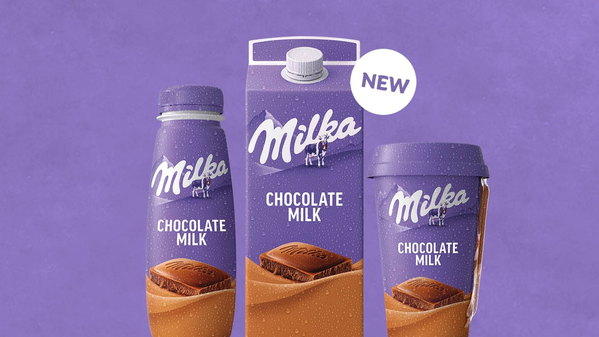 Arla Foods er gået sammen med Mondelez International om en Milka-chokolademælk. | Foto: Pr Arla
