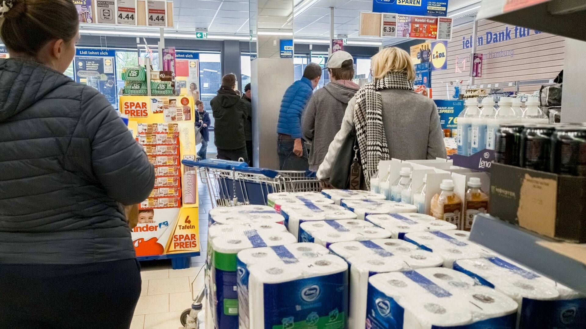 Tyskland ligger fortsat tæt på sit eget og EU’s mål om en inflation på maksimalt 2,0 procent. | Foto: Markus Scholz/AP/Ritzau Scanpix