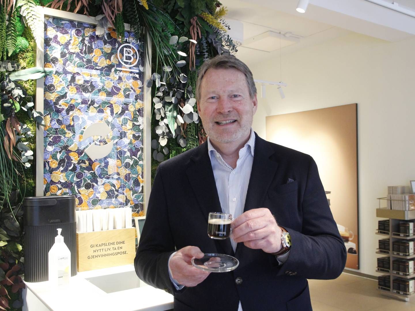 Managing Director for Nestlé Nespresso Norden, Mark Ruijgrok. | Photo: Øystein Engh / HandelsWatch